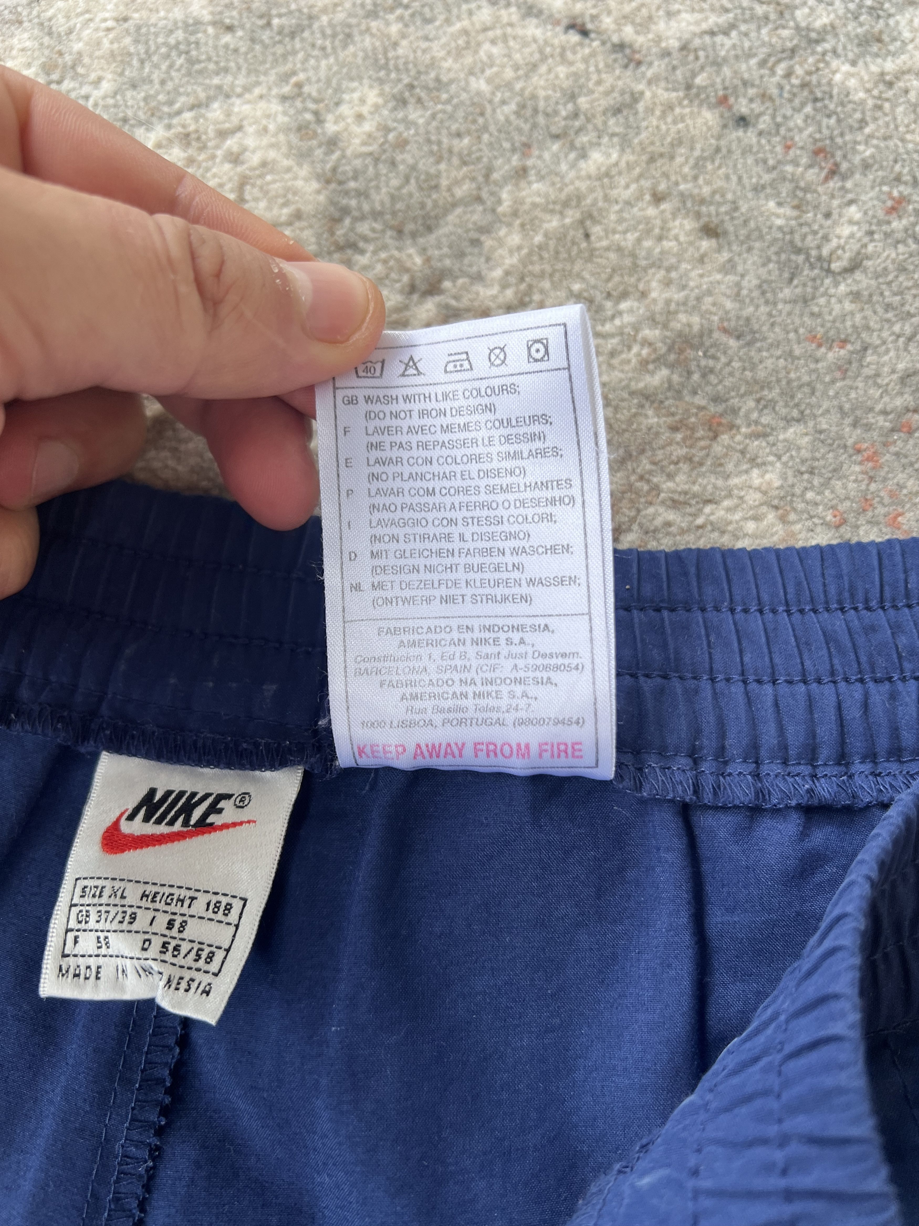 Nike × Vintage Nike Vintage Shorts Size US 36 / EU 52 - 7 Thumbnail