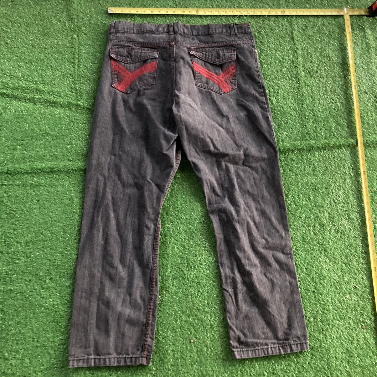 image of Chams Y2K Jeans in Grey, Men's (Size 38)