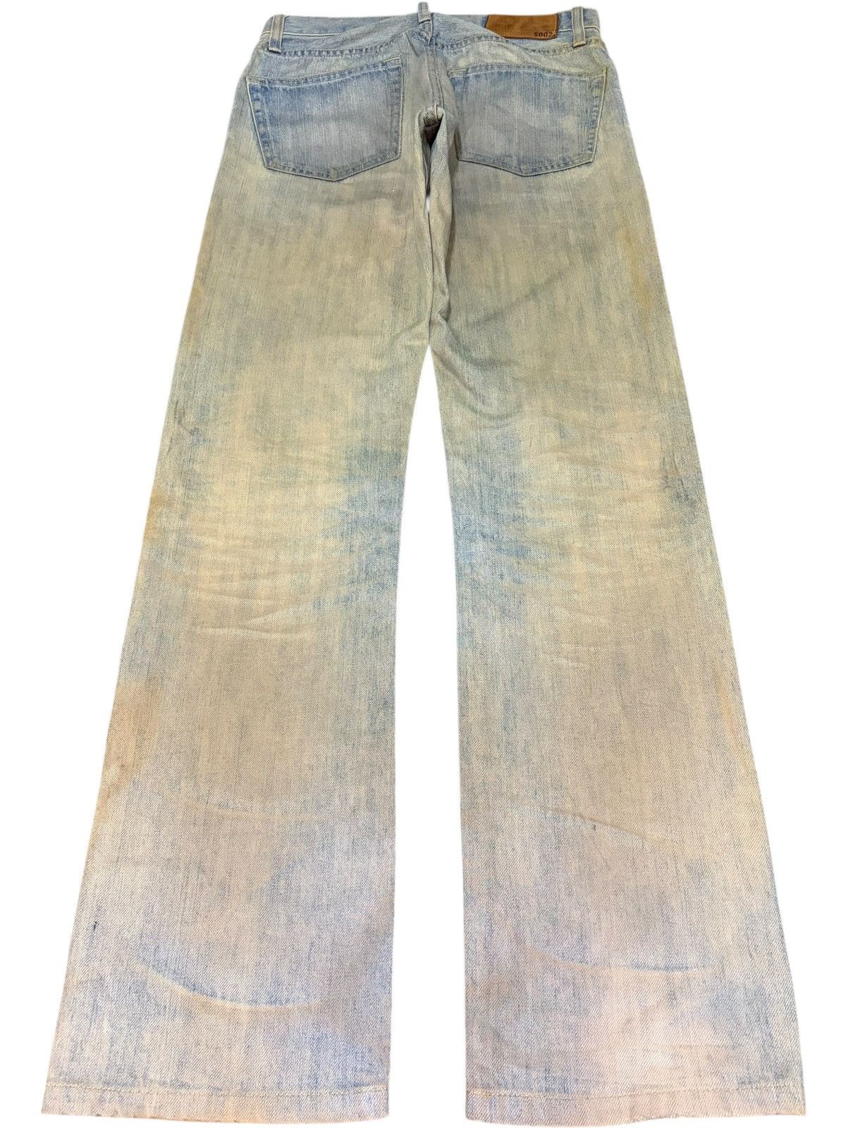 Uniqlo Vintage Japanese Uniqlo Mud Wash Distressed Jeans Size US 27 - 2 Thumbnail