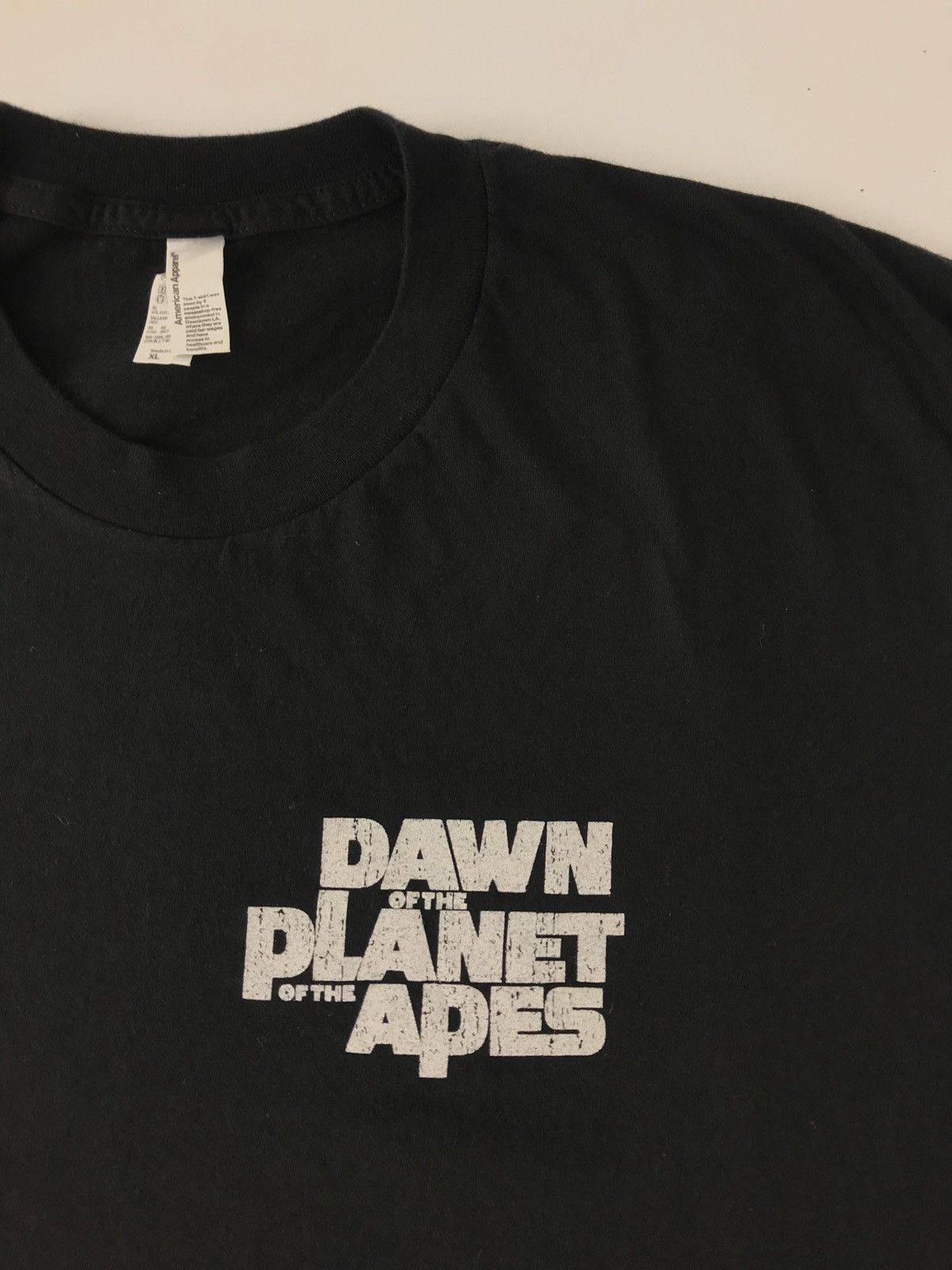 Other Dawn Of Planet Of The Apes RF Finn Graphic Printed Black Tee Size US XL / EU 56 / 4 - 5 Thumbnail