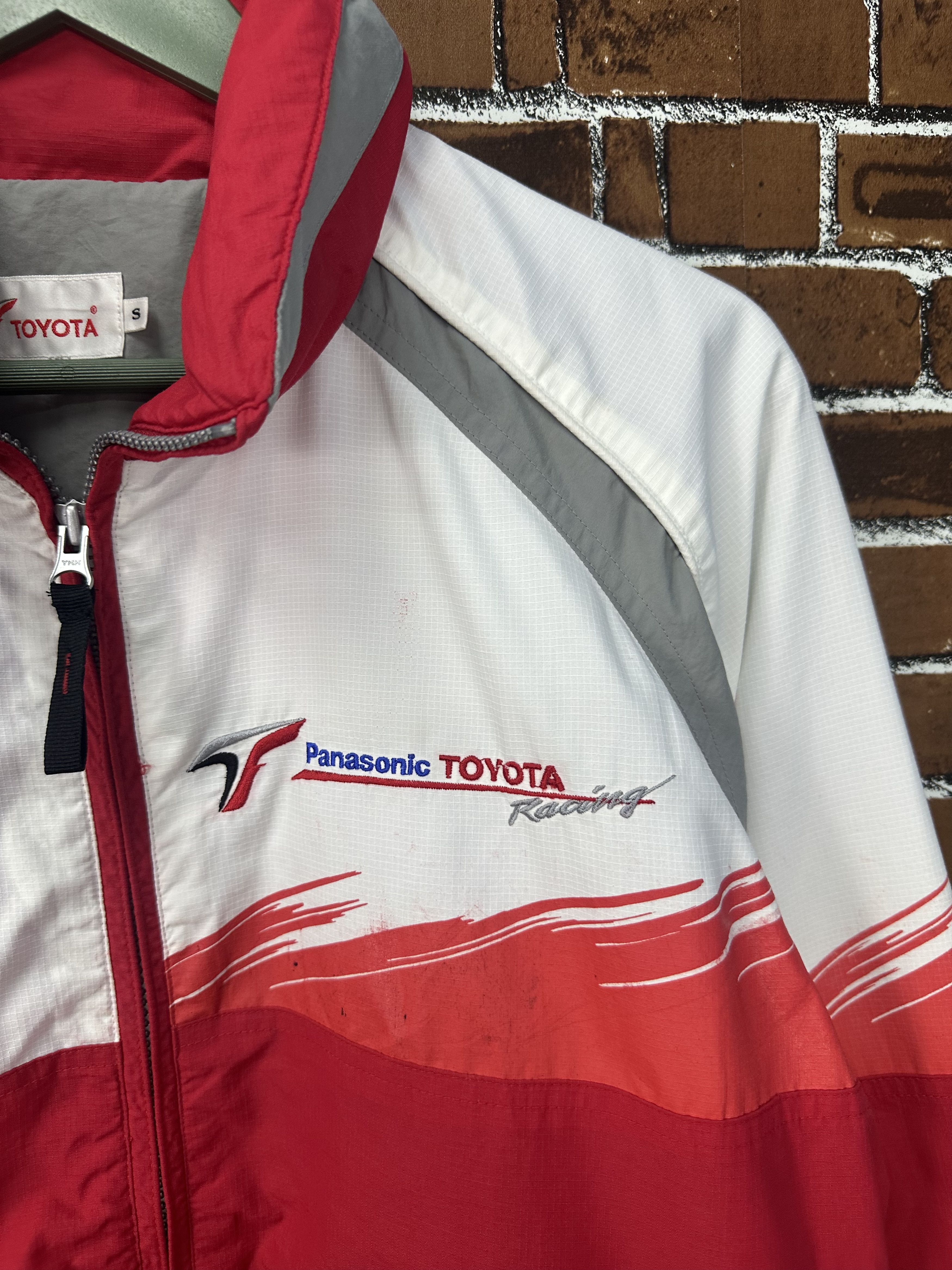 Formula 1 Vtg Toyota Racing Panasonic F1 Nylon Jacket Z328 Size US S / EU 44-46 / 1 - 2 Thumbnail