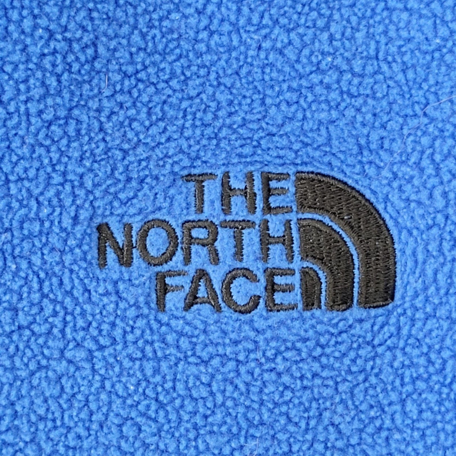 The North Face VTG North-Face Fuzzy Fleece Zip Jacket Large 23x26 Blue Y2K Size US L / EU 52-54 / 3 - 7 Thumbnail