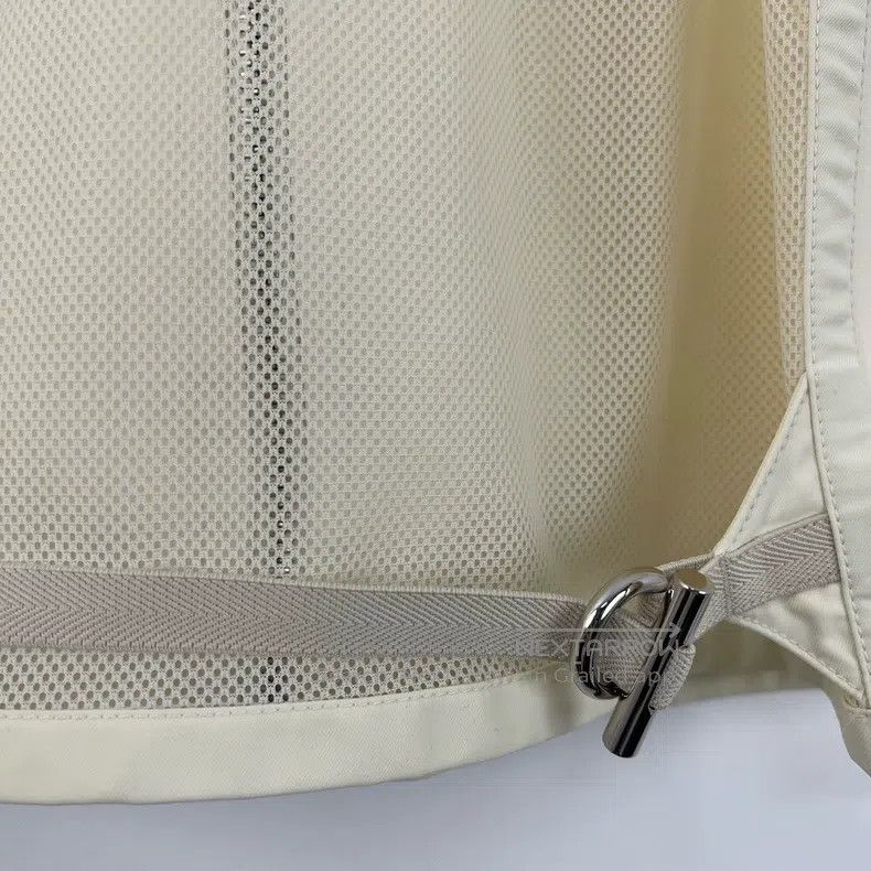 Hermes Hermes Off-white mesh patched zipper vest Size XS / US 0-2 / IT 36-38 - 7 Thumbnail
