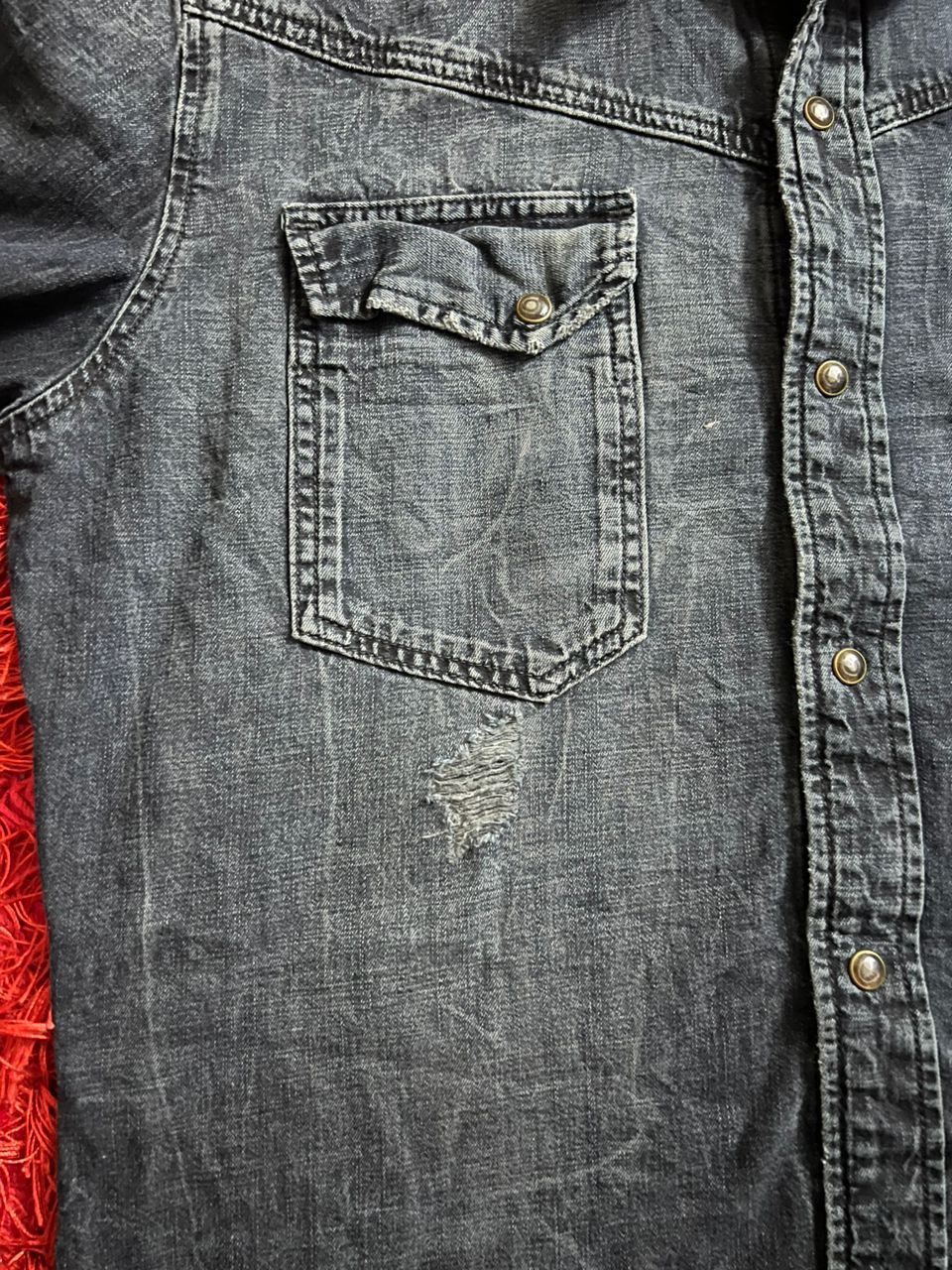 True Religion True Religion Denim Shirt Size US L / EU 52-54 / 3 - 4 Thumbnail