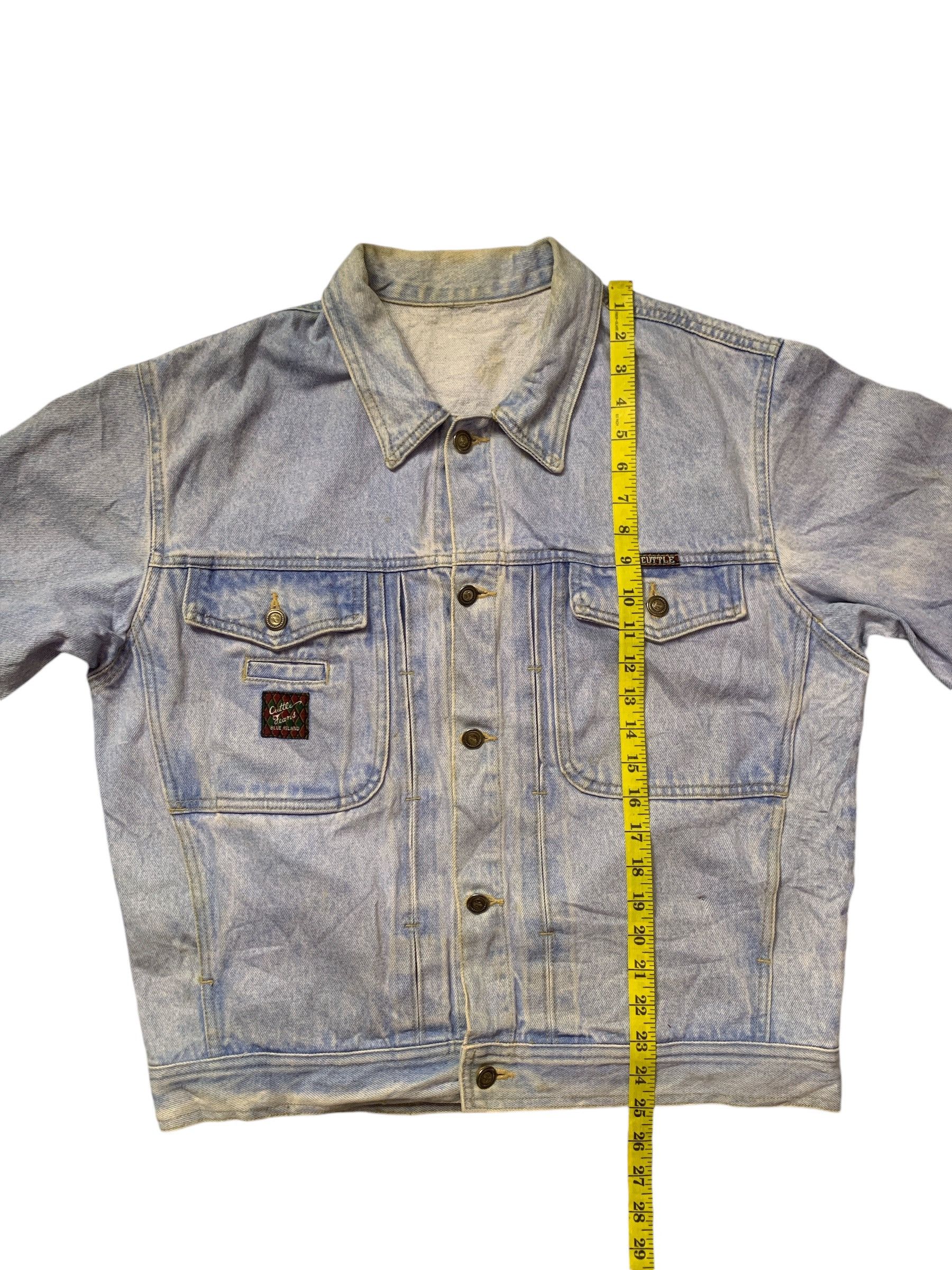 Japanese Brand × Vintage Rare Design Vintage Cuttle Jeans Denim Jackets Size US M / EU 48-50 / 2 - 12 Thumbnail