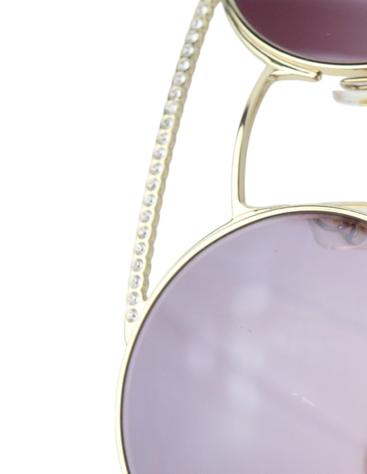 Miu Miu 52V OS Oval Animal Print Frame 84805 Size ONE SIZE - 8 Thumbnail