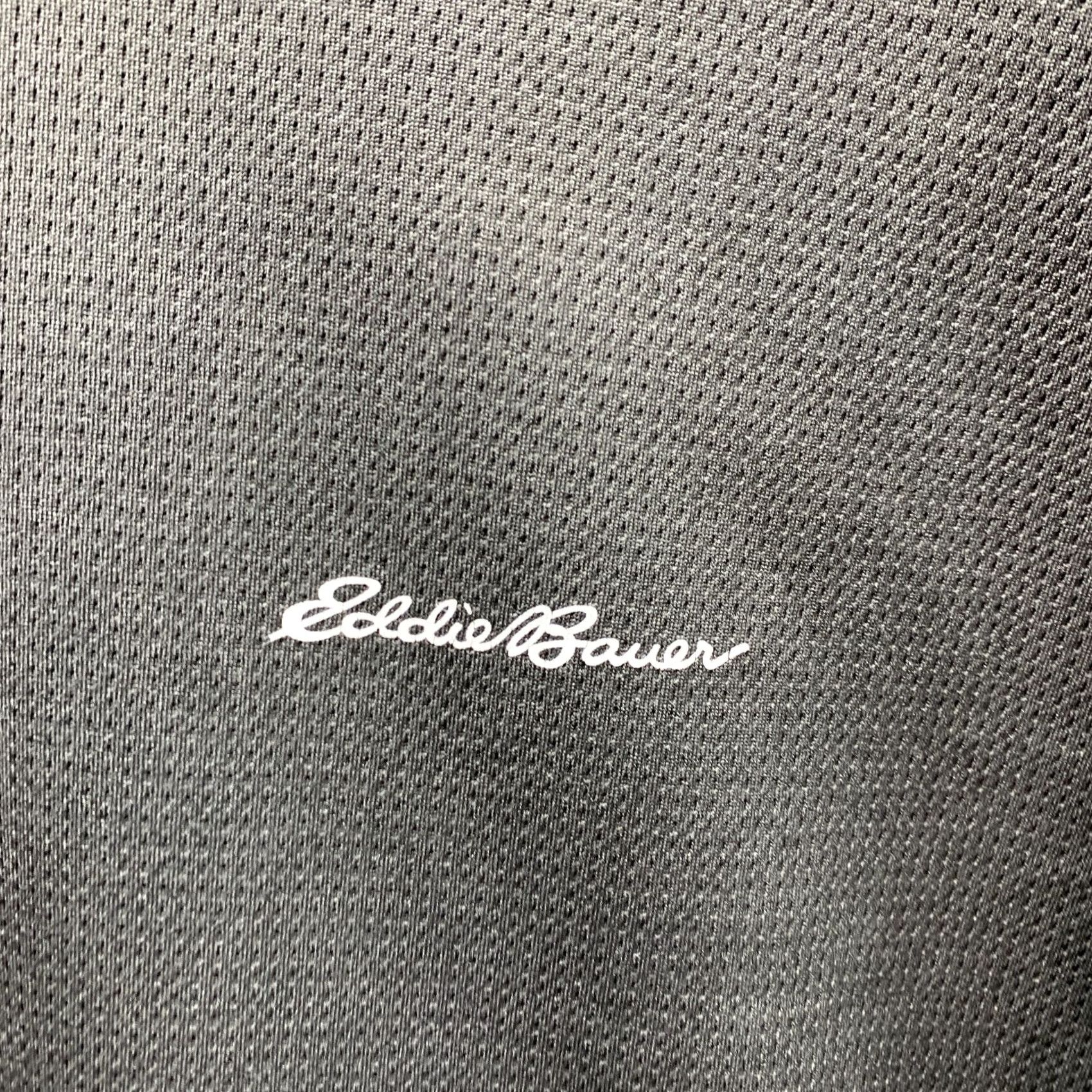 Eddie Bauer Eddie Bauer Shirt Mens Large Gray Polyester Crew Neck Tee Long Sleeve T-Shirt 80s 90s Size US L / EU 52-54 / 3 - 3 Thumbnail