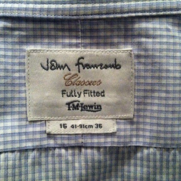 T.M. Lewin T.M LEWIN MEN'S LILAC COTTON DRESS SHIRT SIZE: 16-41 Size US L / EU 52-54 / 3 - 10 Thumbnail