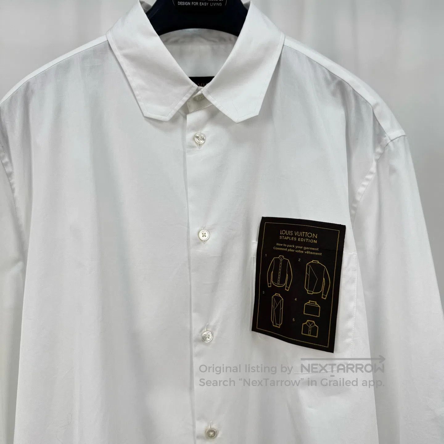Louis Vuitton Louis Vuitton 23FW Pocket Instruction Manual Shirt| Size US L / EU 52-54 / 3 - 3 Thumbnail