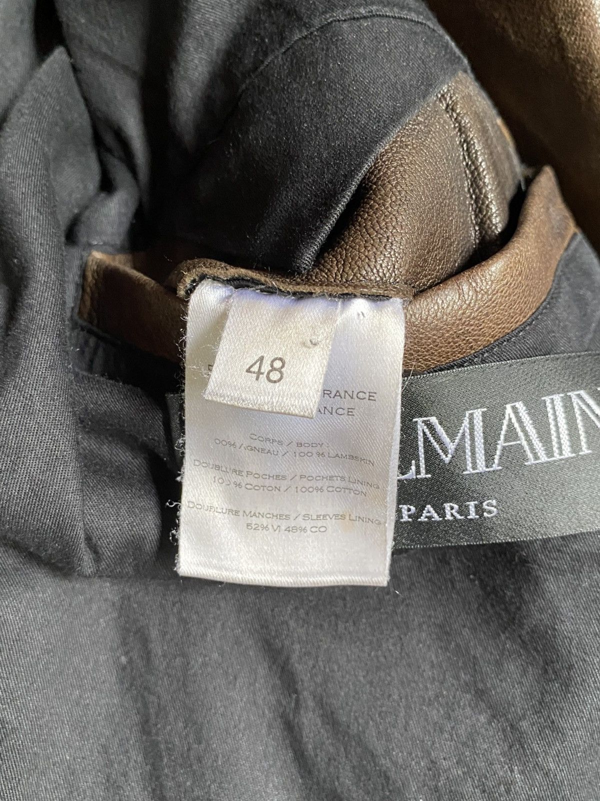 Balmain Classic Biker Jacket from Balmain Size US M / EU 48-50 / 2 - 8 Thumbnail