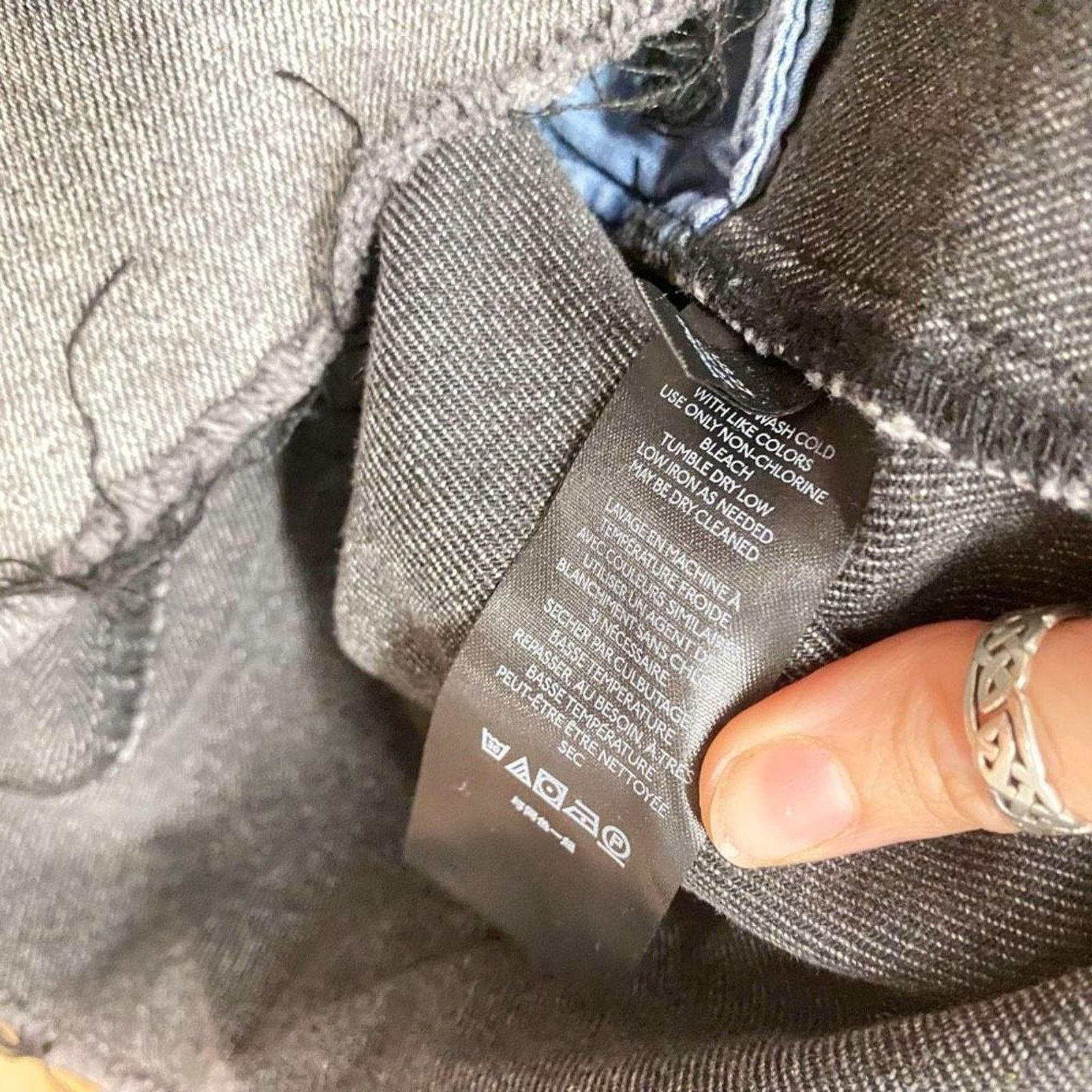 Free People Free People Denim Mini Skirt, Gray Jean Size 27 (US 4), $78 Size 27" / US 4 / IT 40 - 7 Thumbnail