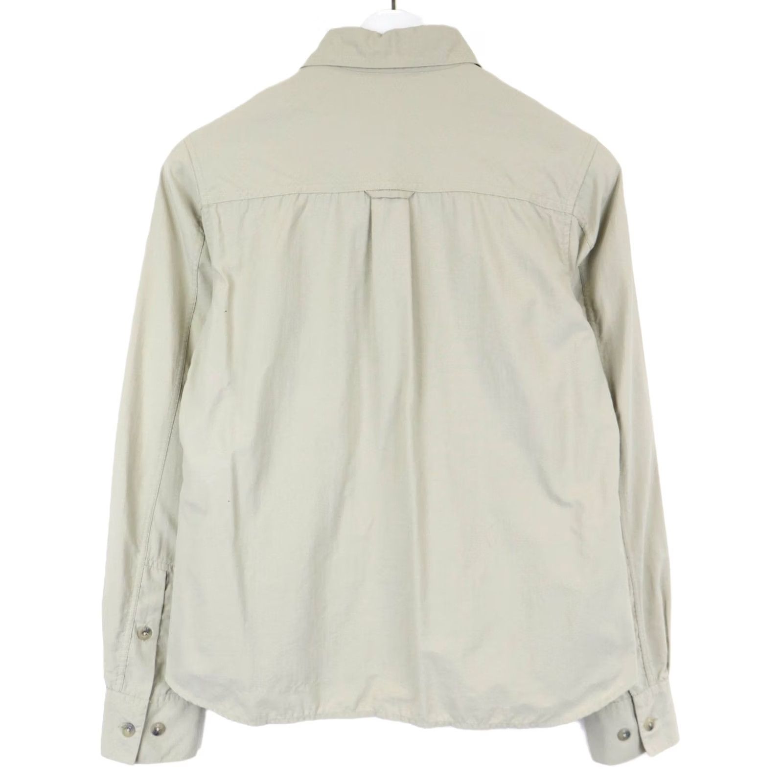Vintage HAGLOFS Climatic Shirt Women's UK 12 Button Up Spread Collar Zip Pocket Size XL / US 12-14 / IT 48-50 - 2 Thumbnail