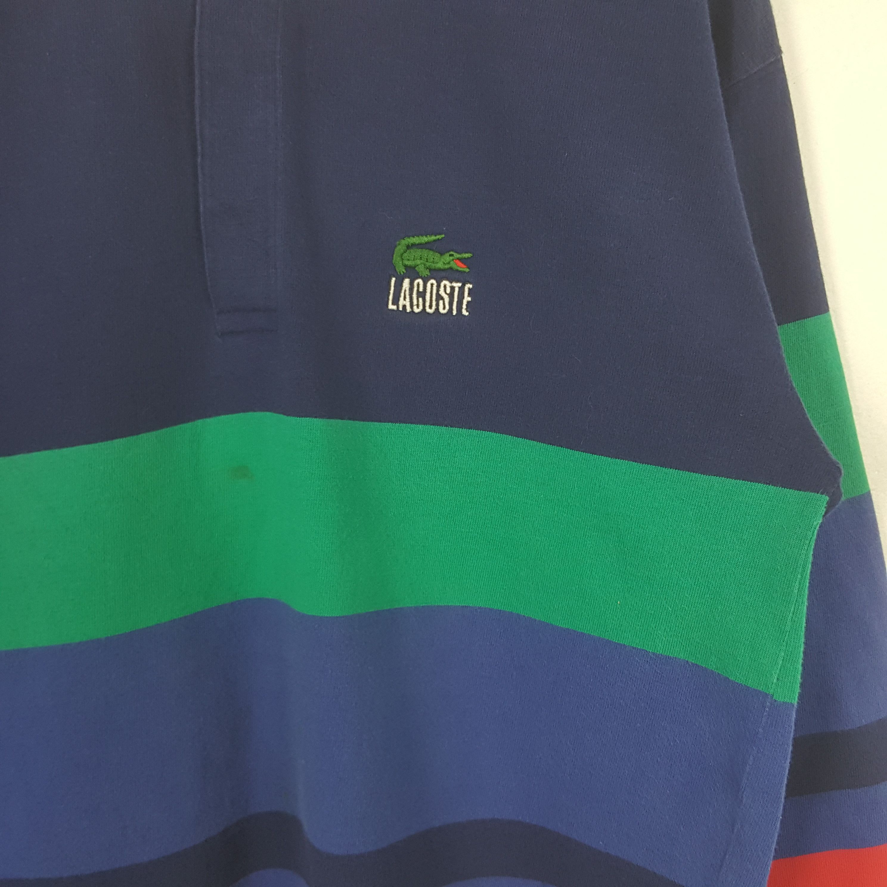 Lacoste Vintage Lacoste Sport Style Rugby Polos RR2 Size US S / EU 44-46 / 1 - 2 Thumbnail