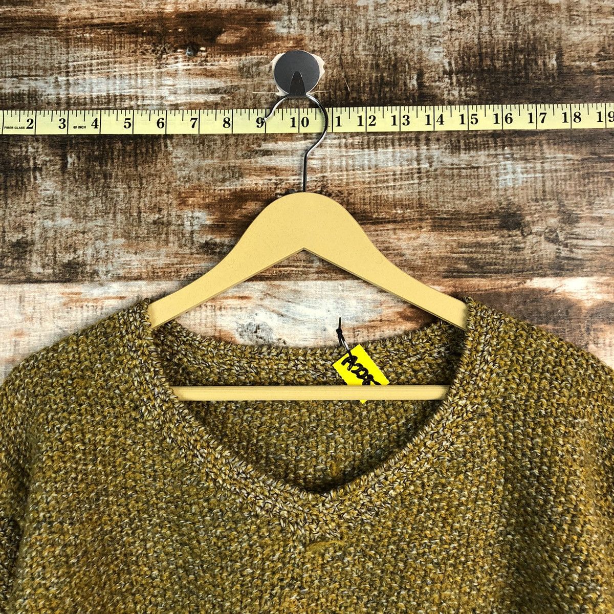 Homespun Knitwear × Japanese Brand Japanese Brand Dark Brown Hand Knit #A2287 Size M / US 6-8 / IT 42-44 - 4 Thumbnail