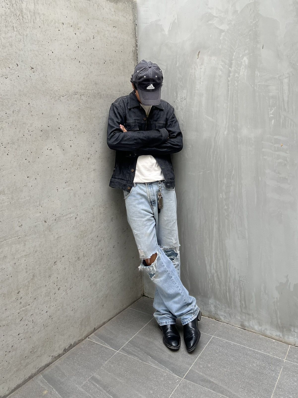 PPFM Sick* Vintage PPFM Denim Jacket Size US S / EU 44-46 / 1 - 4 Thumbnail