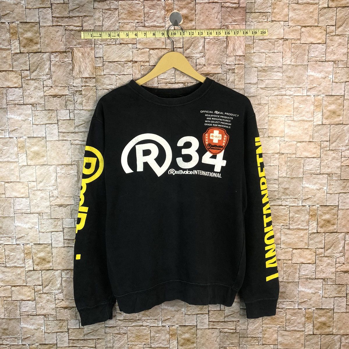 Japanese Brand Real B Voice Dark Blue Sweatshirt #A519 Size US M / EU 48-50 / 2 - 1 Thumbnail
