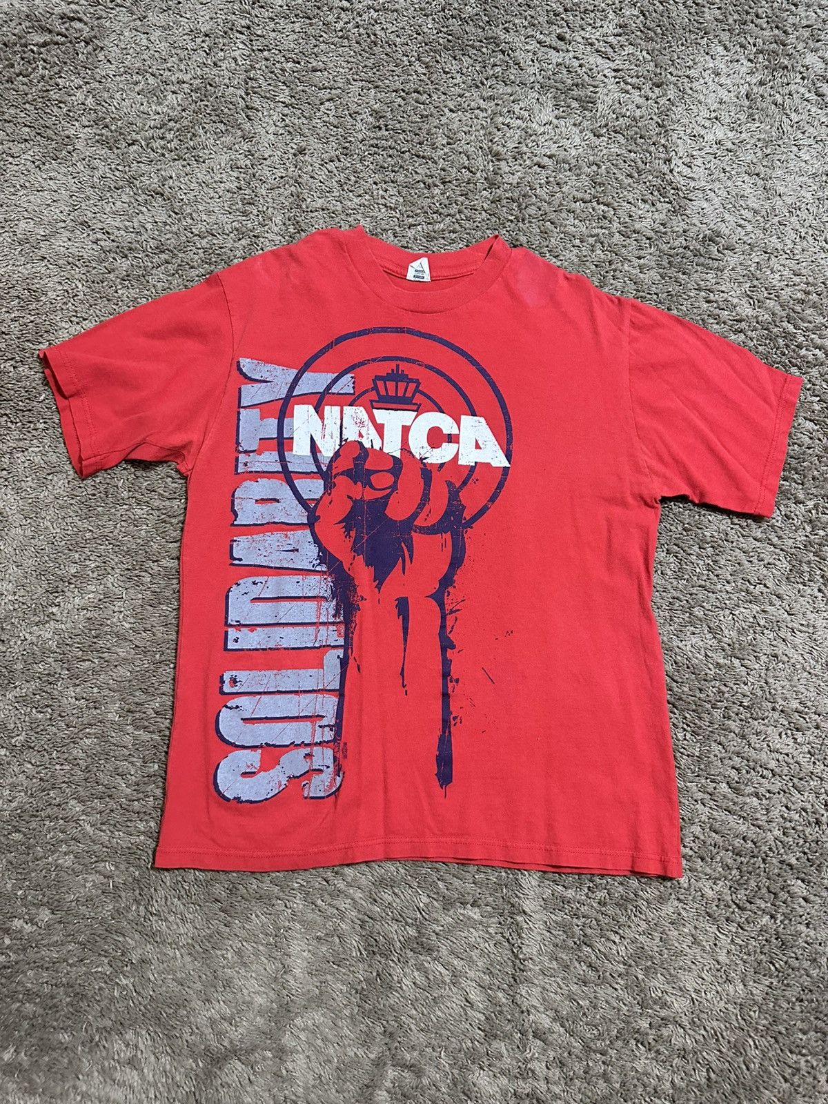 Nike Vintage John F Kennedy “triple red” shirt 90s size large Size US L / EU 52-54 / 3 - 1 Thumbnail