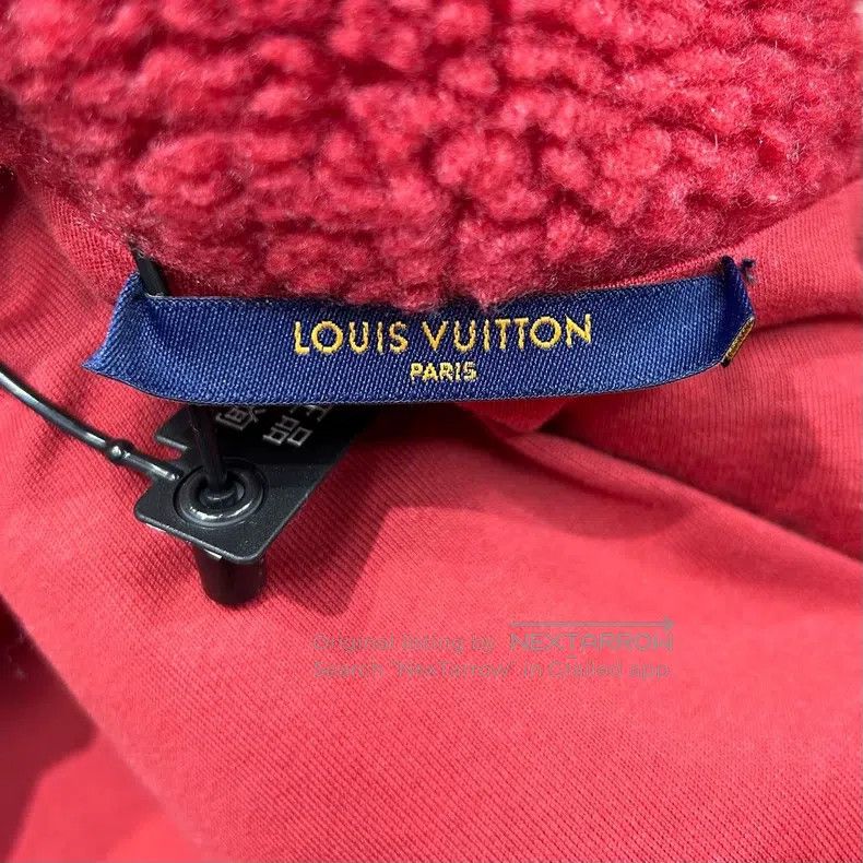 Louis Vuitton Louis Vuitton Red and White Teddy Checker Jacket Size US M / EU 48-50 / 2 - 4 Thumbnail