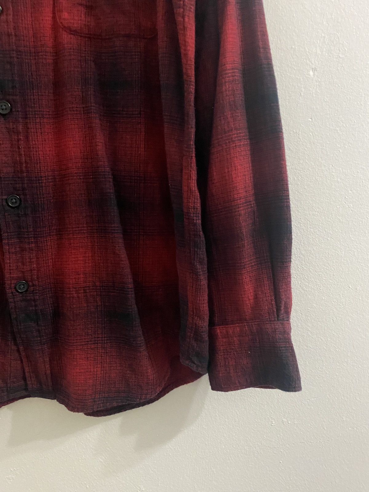 Flannel × Japanese Brand Uniqlo Shadow Flannel Size US L / EU 52-54 / 3 - 7 Thumbnail