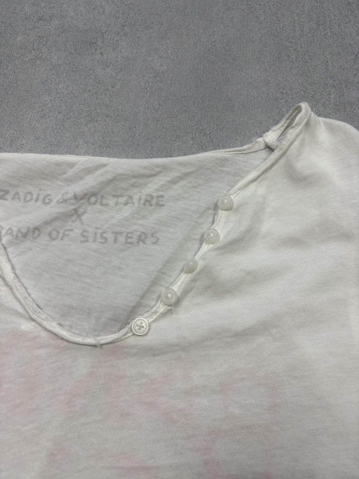 Zadig & Voltaire Zadig & Voltaire Band of Sisters Rhinestone Longsleeve XS Size XS / US 0-2 / IT 36-38 - 19 Thumbnail