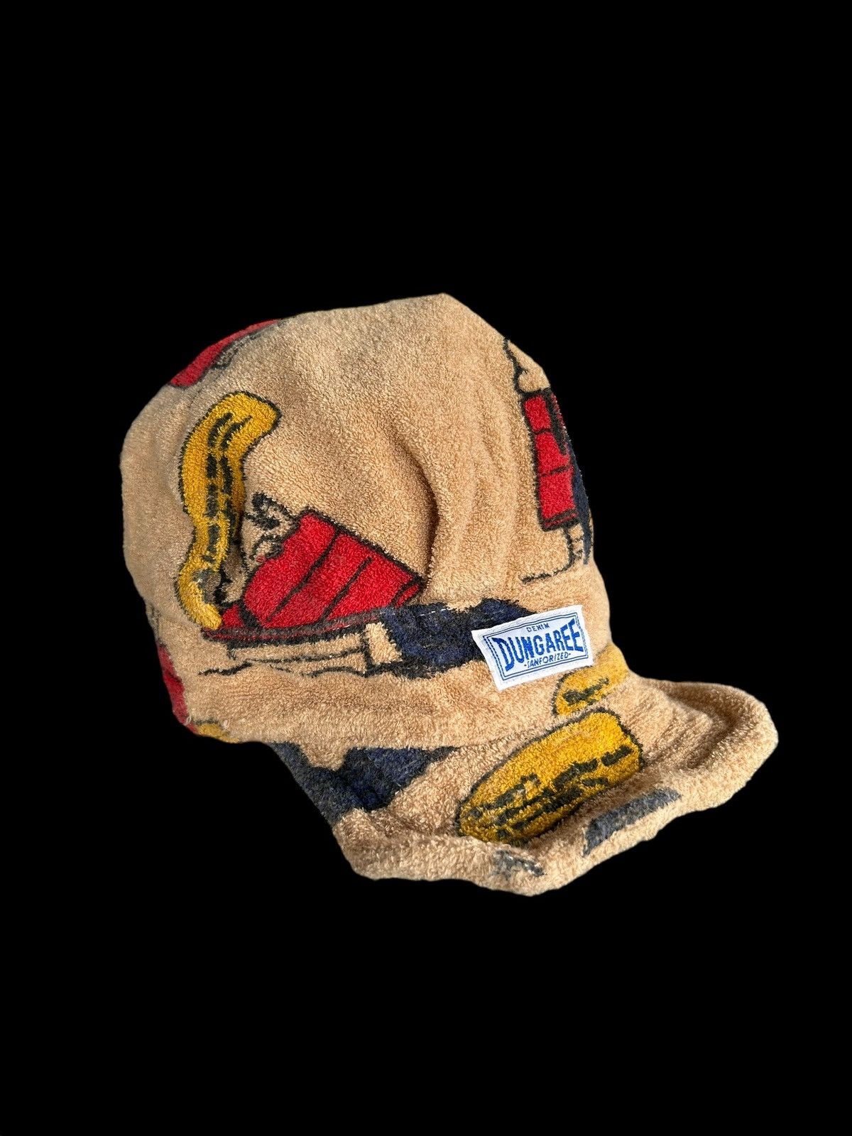 Japanese Brand × Kapital × Vintage Vintage Denim Dungaree X Peanut Full Print Hats Rare design🎌 Size 46 - 4 Thumbnail