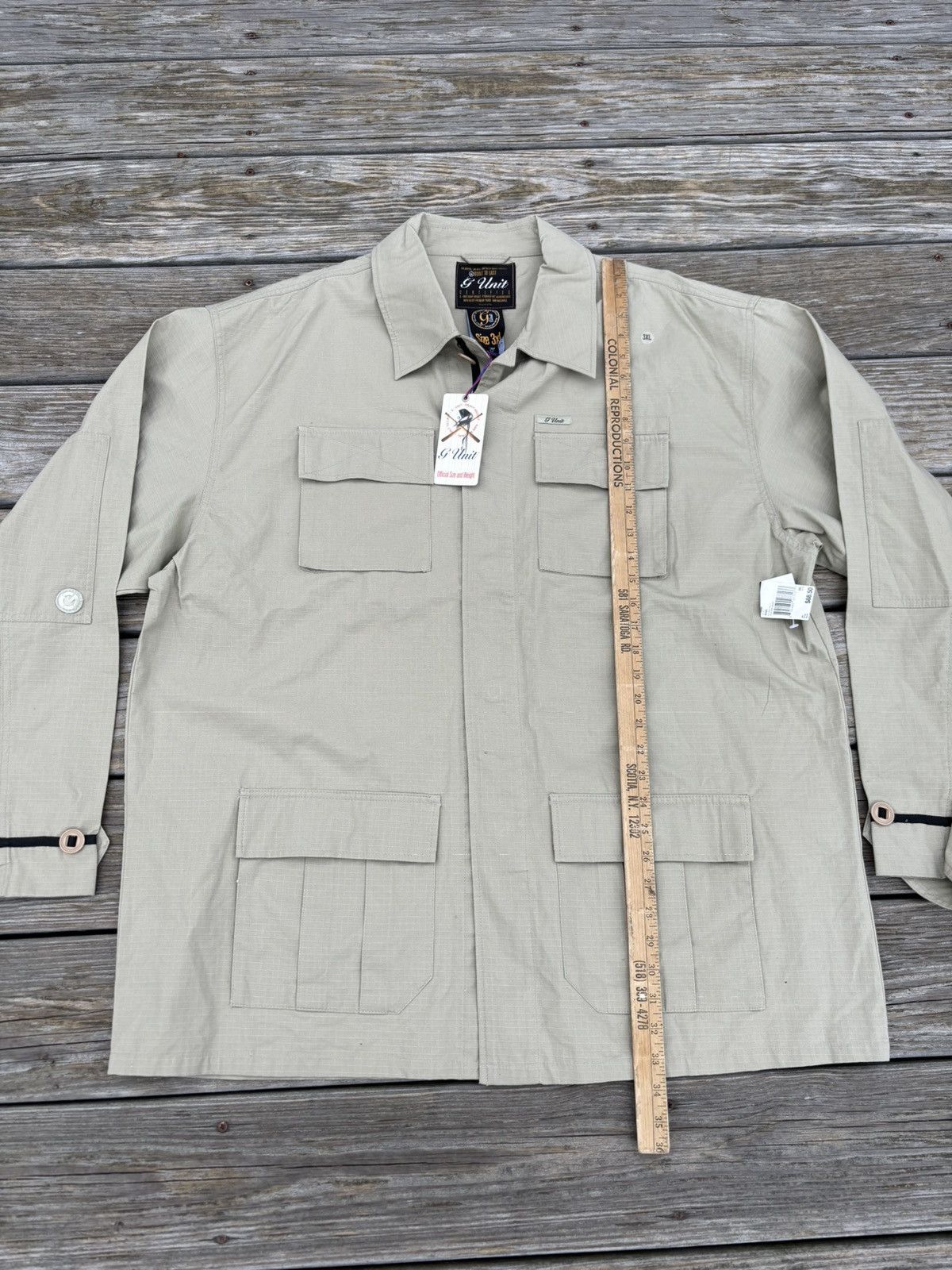G-Unit × Vintage Vintage G-Unit cargo shirt Y2K Size US XXL / EU 58 / 5 - 6 Thumbnail