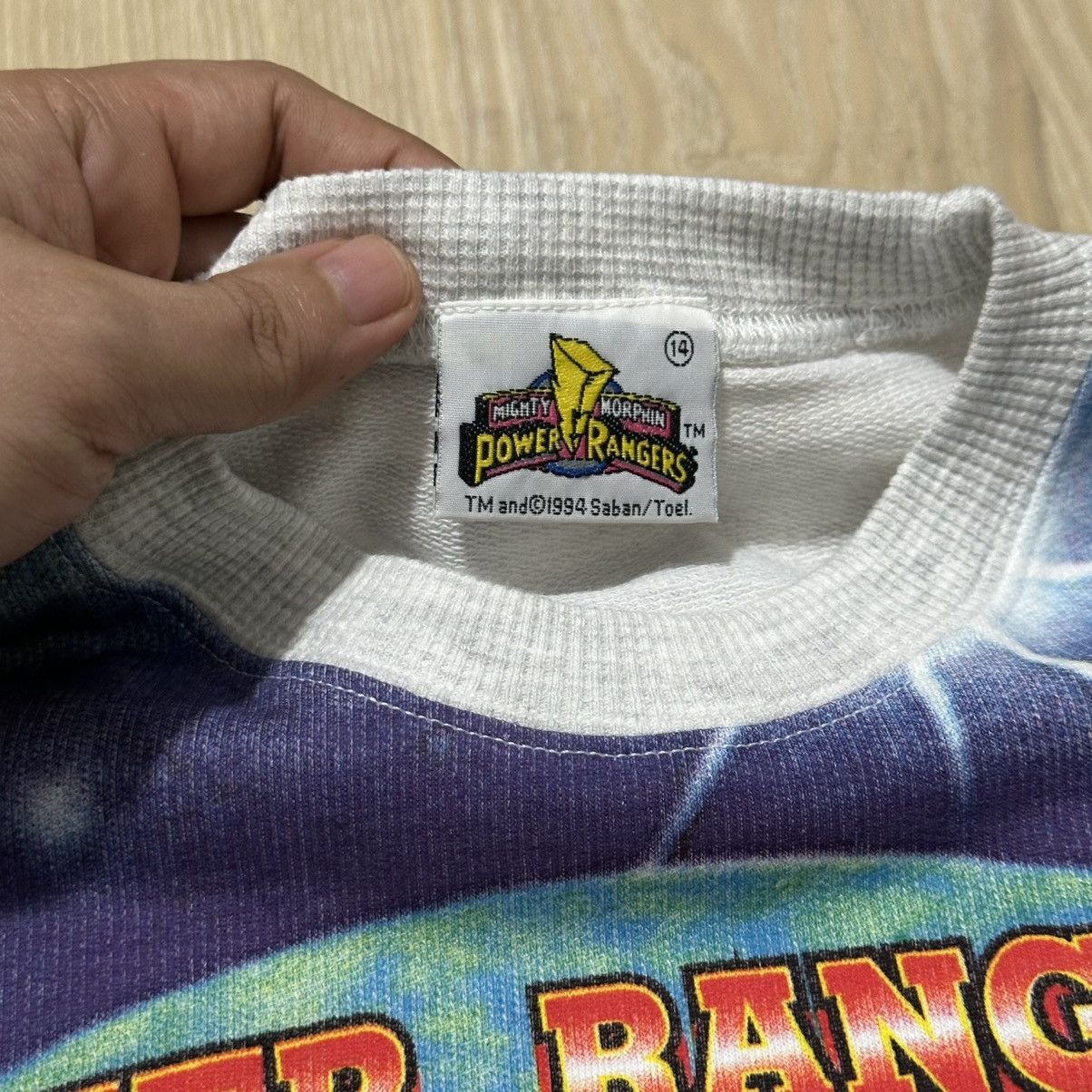 Vintage Vintage Power Rangers Mighty Morphin Graphic Tshirt Size US S / EU 44-46 / 1 - 5 Thumbnail