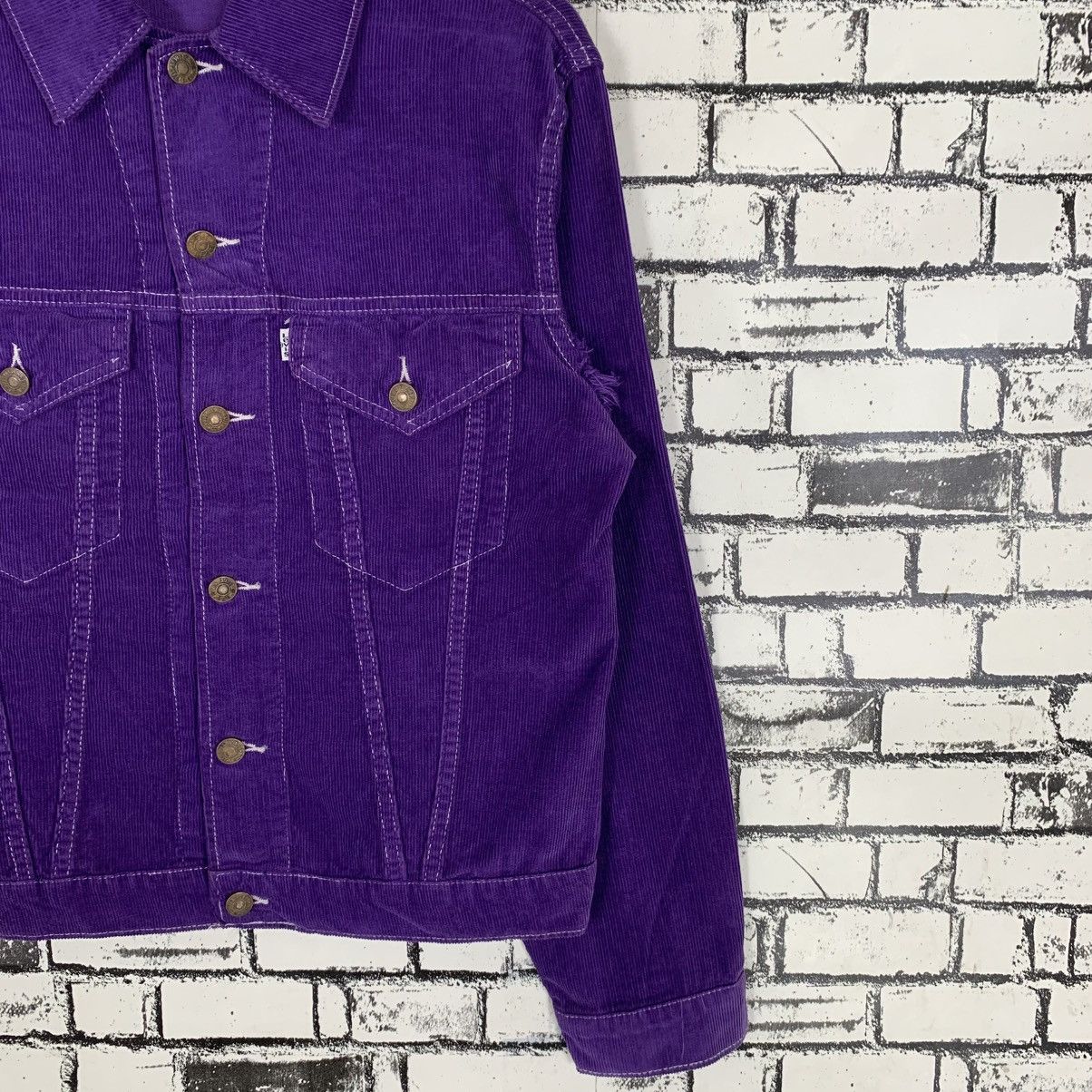 Levi's Vintage Levis White Label Corduroy Jacket Size S / US 4 / IT 40 - 8 Thumbnail