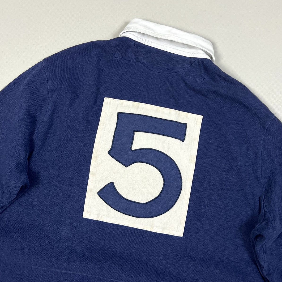 Polo Ralph Lauren Polo Ralph Lauren USA Number 5 Big Logo Rugby Size L Size US L / EU 52-54 / 3 - 4 Thumbnail