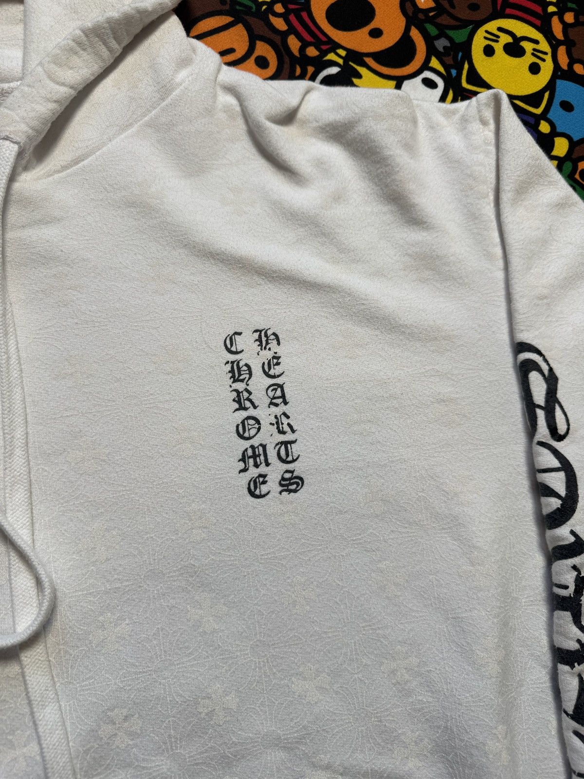 Chrome Hearts Chrome Hearts White Monogram Pullover Hoodie Size US XL / EU 56 / 4 - 3 Thumbnail