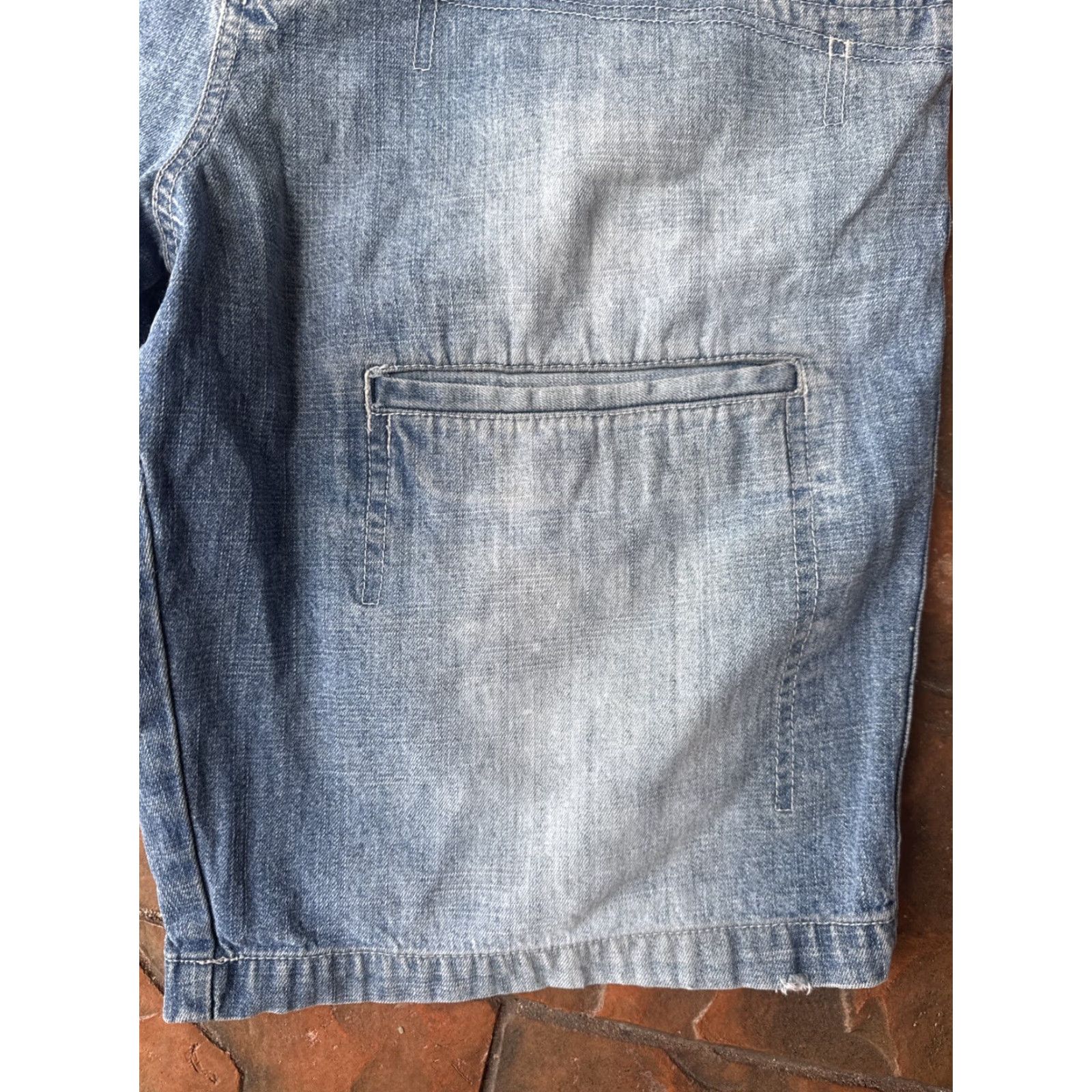 Joe Boxer VINTAGE Joe Boxer Baggy Jeans Shorts Jorts 8 Ball 36 Blue Men Vintage Style USA 90s Skater Size US 36 / EU 52 - 6 Thumbnail