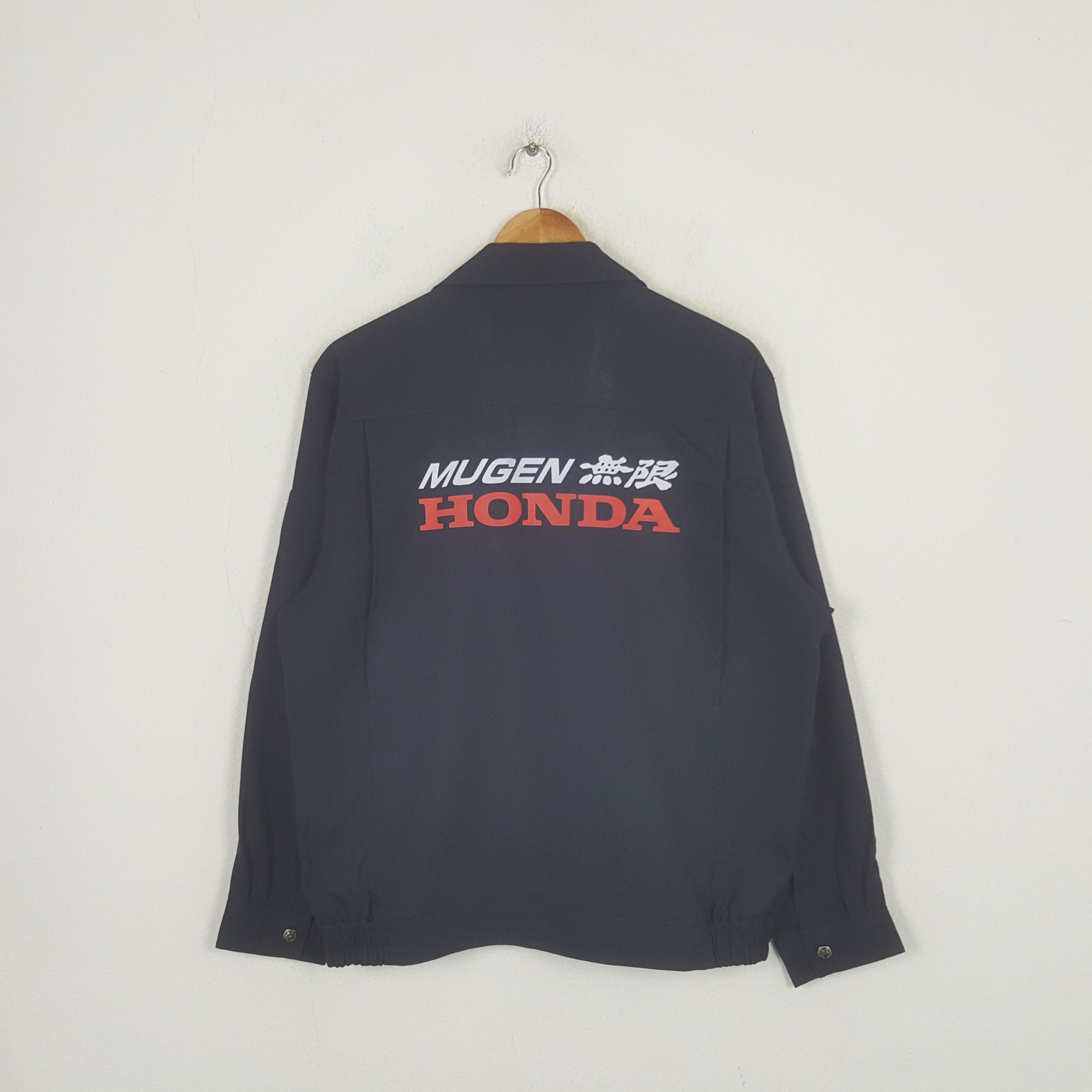 Honda Vintage Mugen Honda Japanese Racing Custom Jacket C296N18 Size US L / EU 52-54 / 3 - 1 Thumbnail
