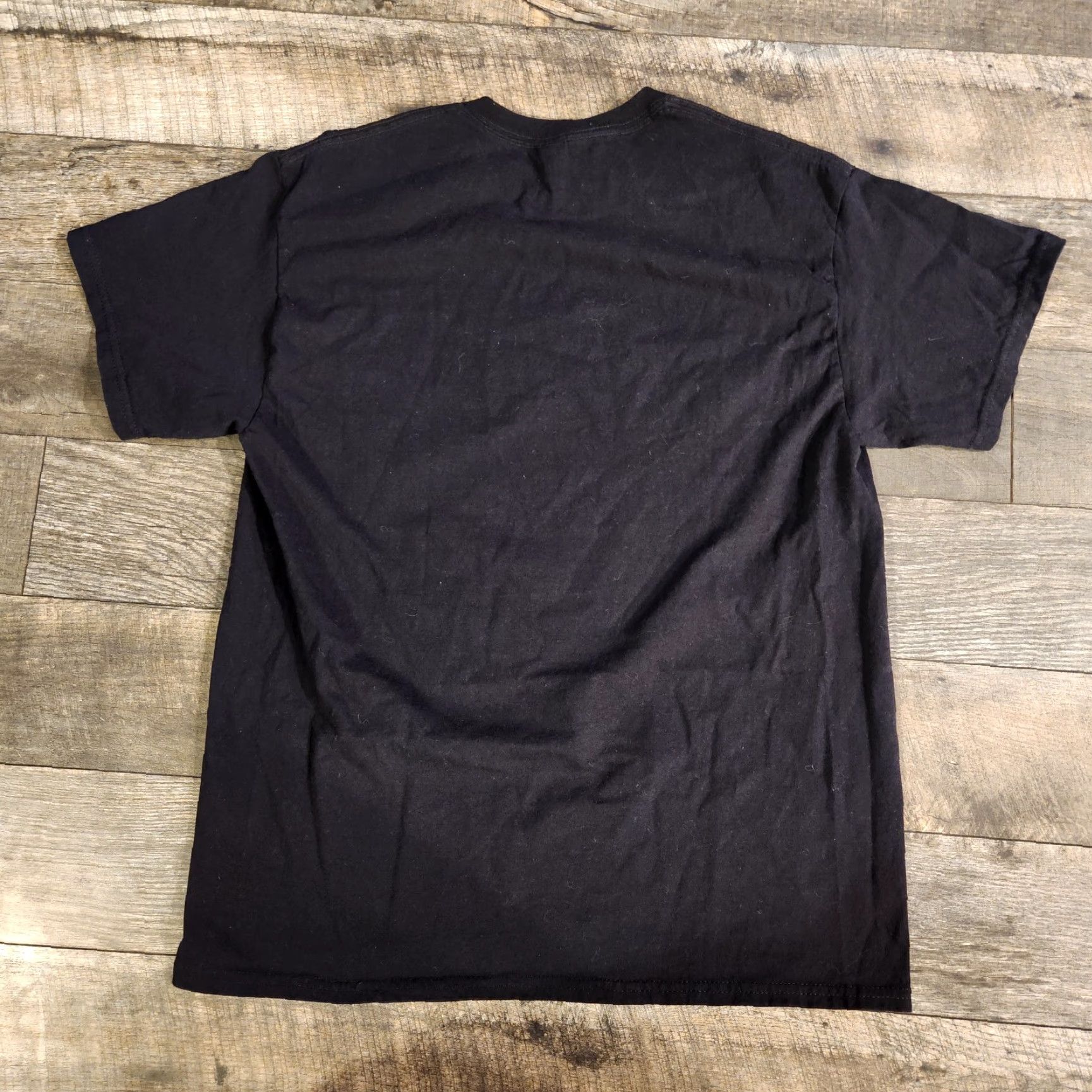 Gildan Crown Royal T Shirt Script Logo Black Yellow Mens Large Canadian Shirt Size US L / EU 52-54 / 3 - 3 Thumbnail