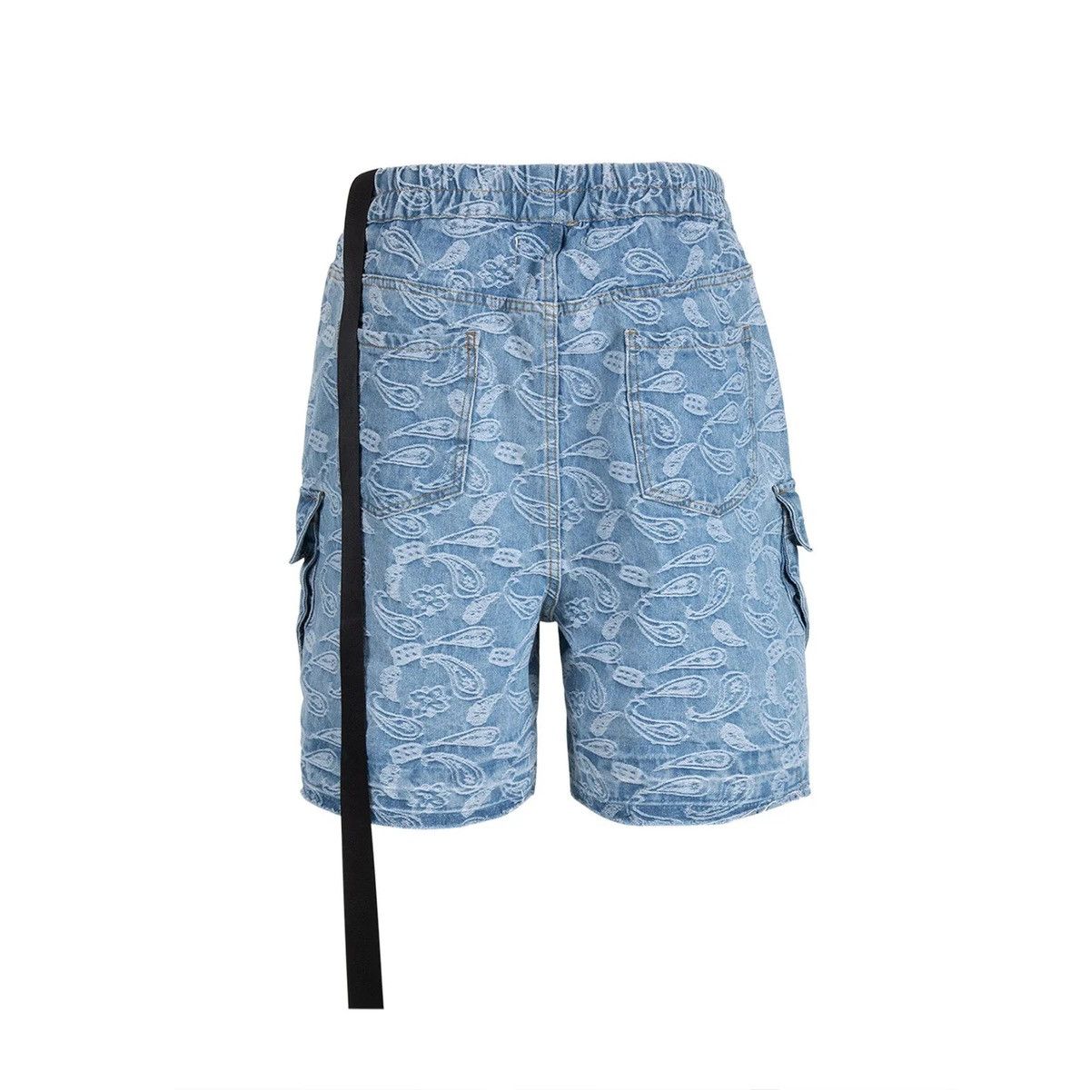Other Printed Cashew Flower Pocket Summer Shorts Size US 30 / EU 46 - 2 Thumbnail