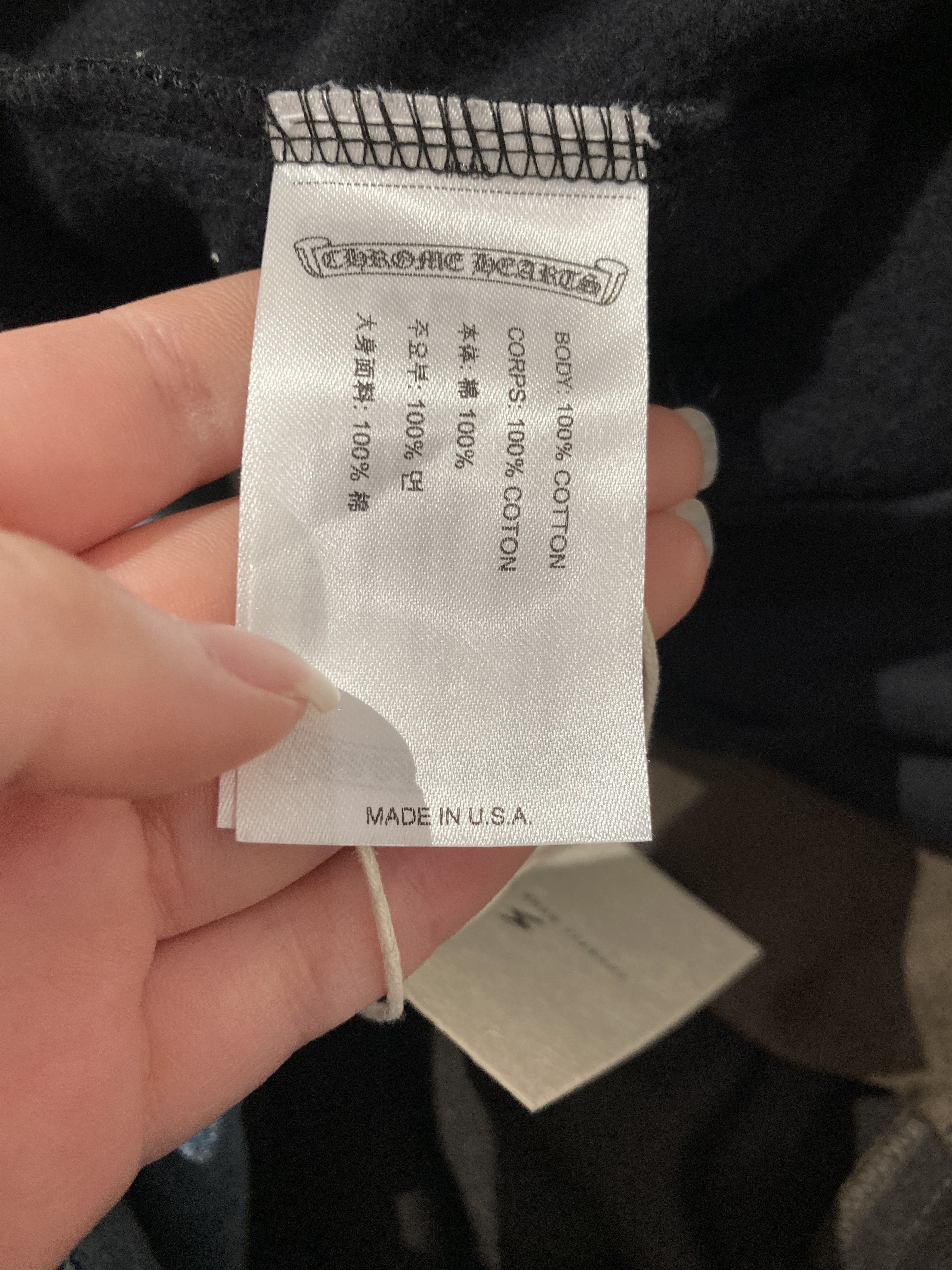 Chrome Hearts Chrome Hearts NYC Scroll Logo Zip Up Hoodie Size US XL / EU 56 / 4 - 12 Thumbnail
