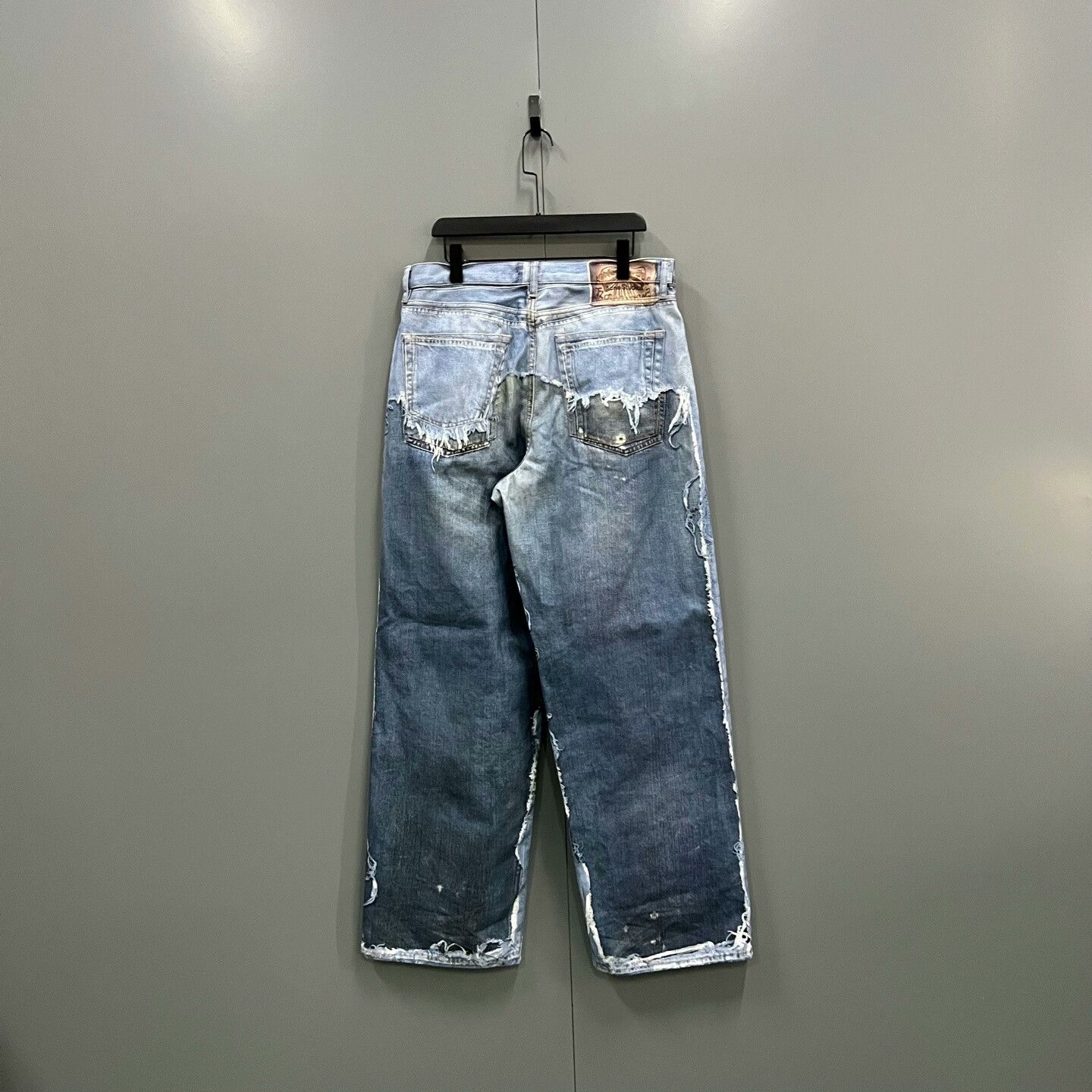 Acne Studios Acne Studios Patchwork Distressed Jeans Size US 26 / EU 42 - 2 Thumbnail