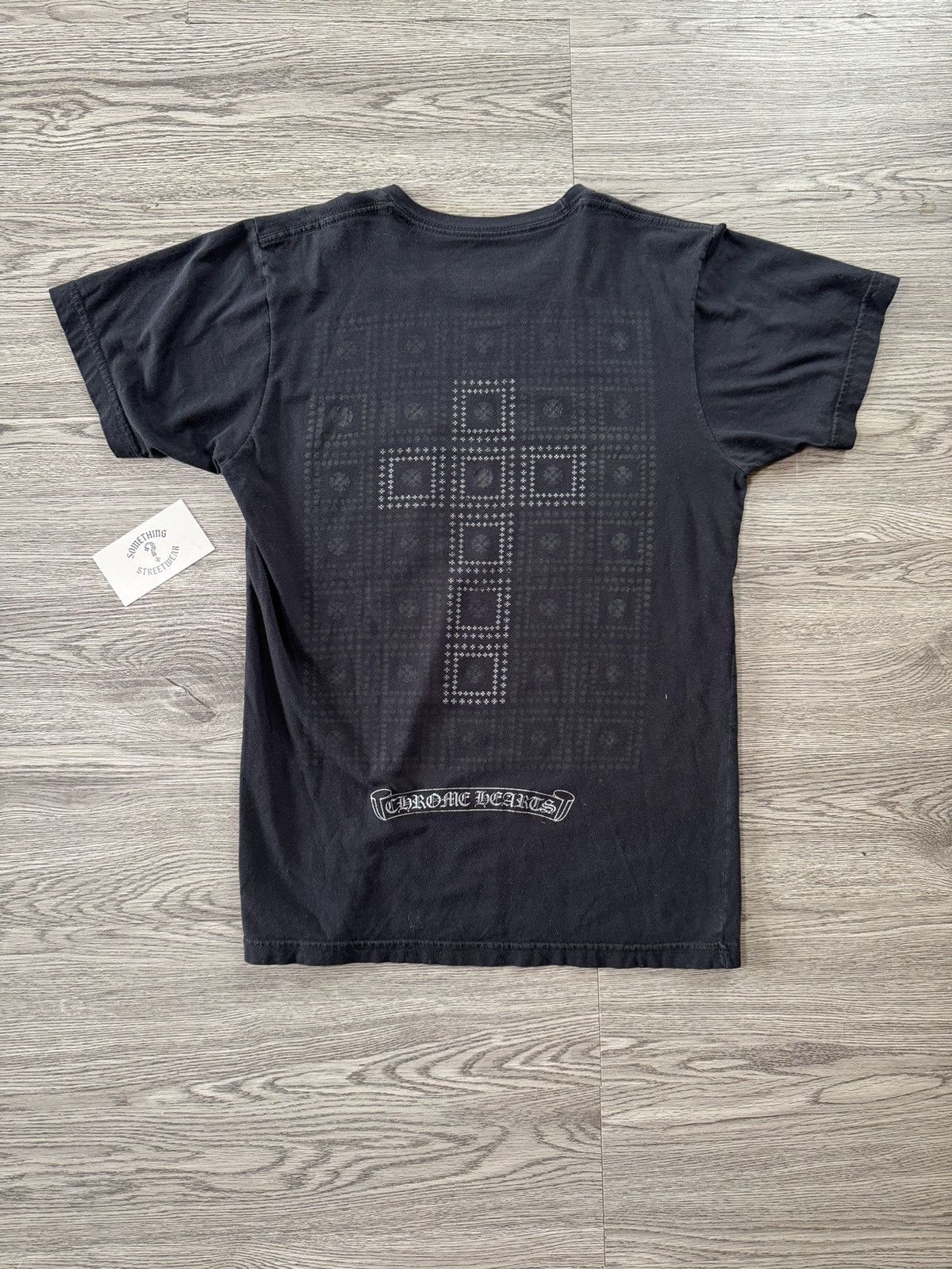 Chrome Hearts Chrome Hearts Black Monogram Cross Tee Size US S / EU 44-46 / 1 - 5 Thumbnail