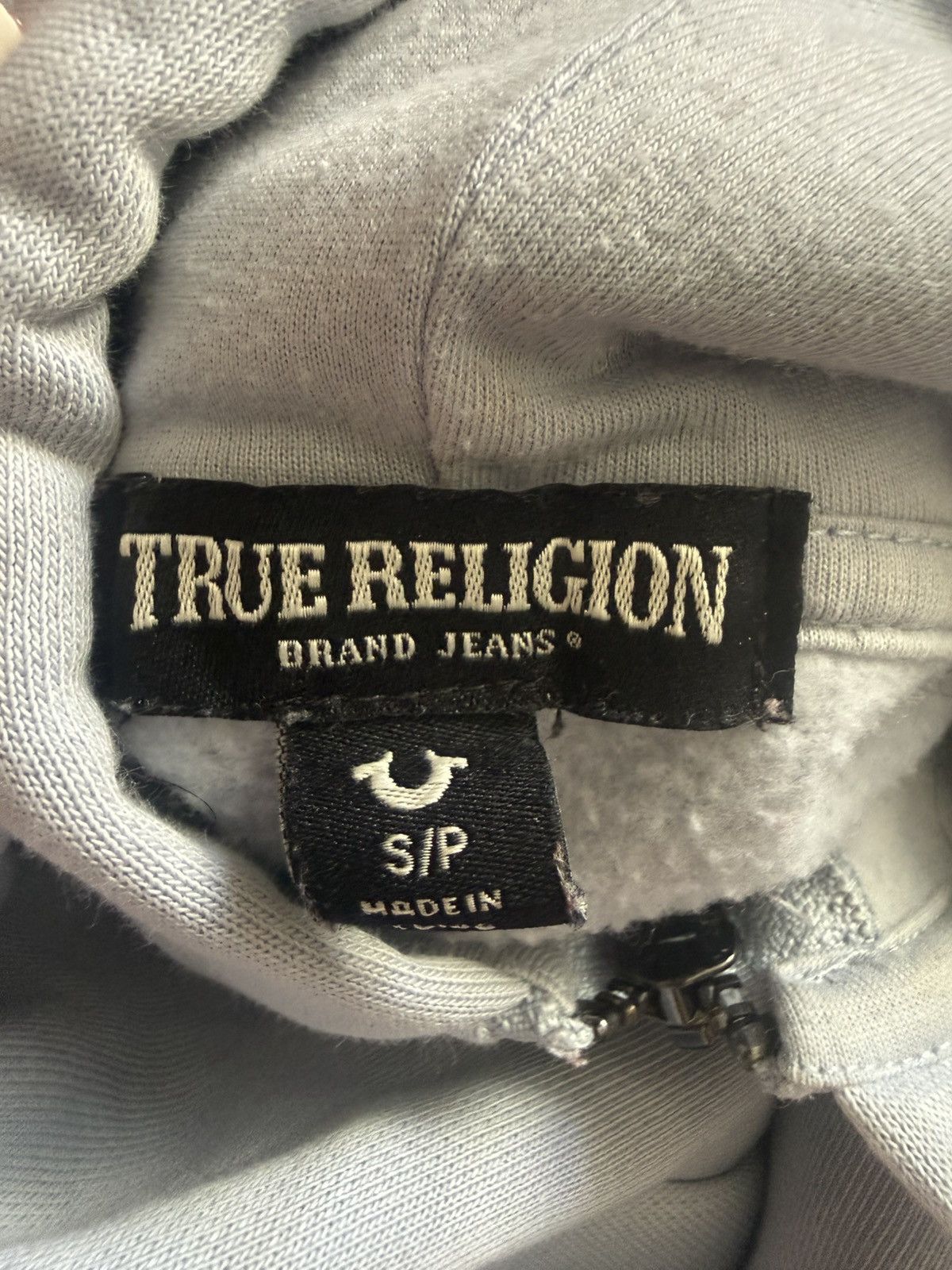 True Religion Light blue cropped True Religion Hoodie Size S / US 4 / IT 40 - 3 Thumbnail