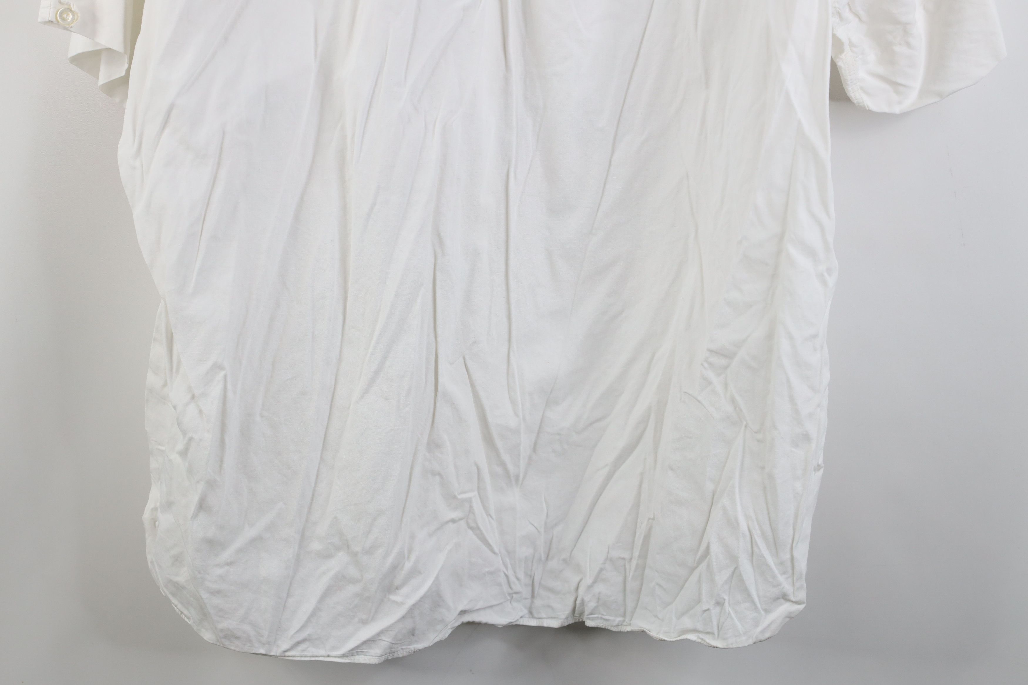 Vintage Vintage 50s Satin Stripe Single Needle Sleeve Button Shirt Size US XL / EU 56 / 4 - 12 Thumbnail