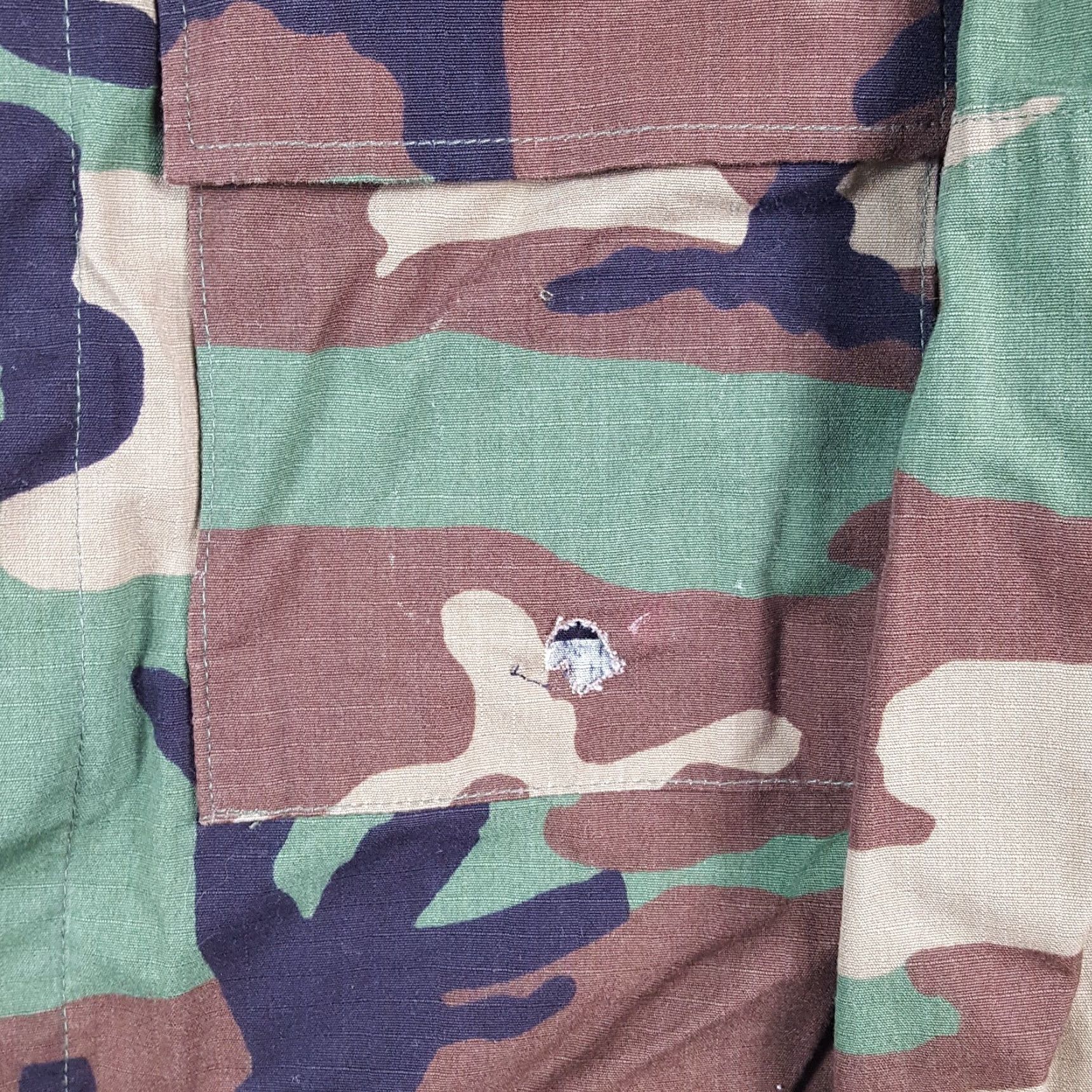 American Apparel VINTAGE American Apparel Military Jacket Men Small Camouflage Cotton Canvas 90s Army Outdoor Retro Y2K Size US S / EU 44-46 / 1 - 5 Thumbnail
