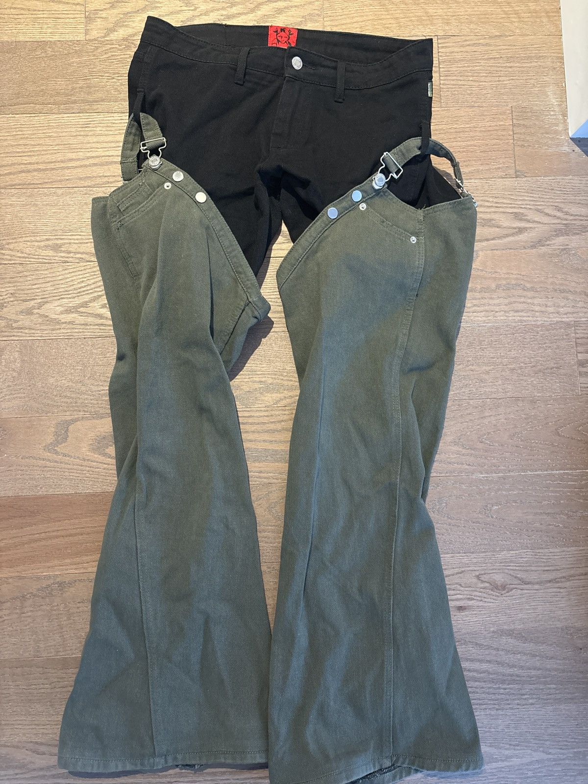 Heaven by Marc Jacobs CHAP WASHED pants Size 33" - 1 Thumbnail