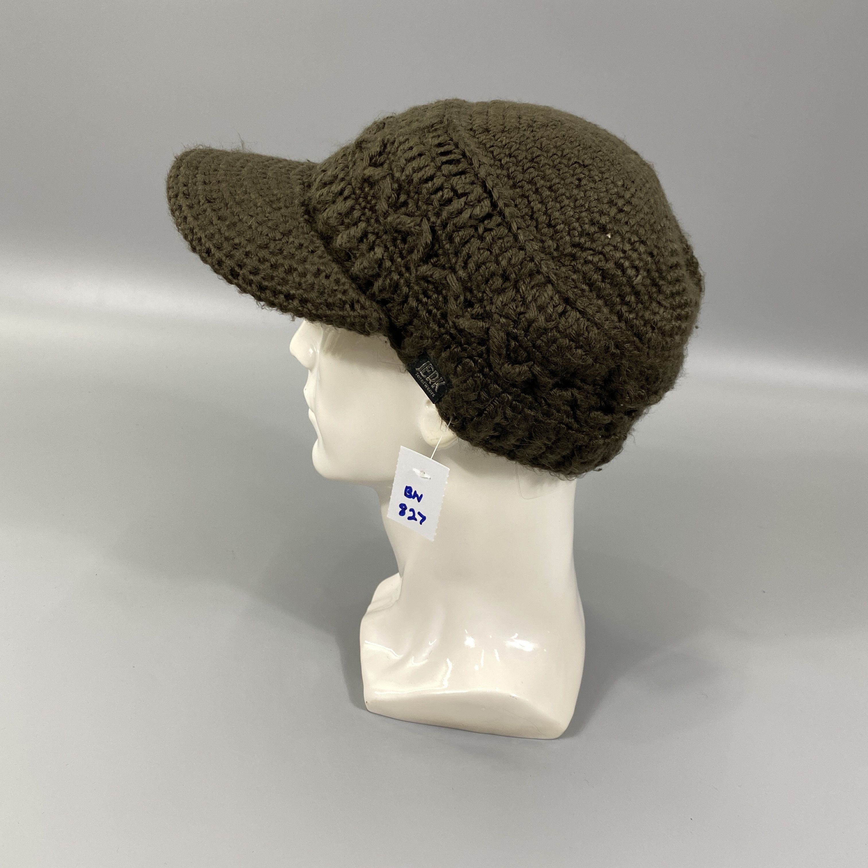 Japanese Brand Jerk Total Wears Beanie Hats With Brim -BN827 Size ONE SIZE - 1 Thumbnail