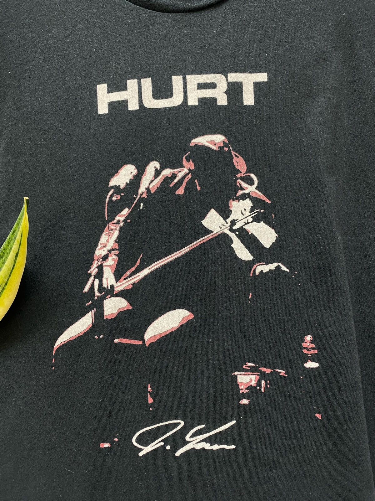 Band Tees Hurt Band T shirt Tour Men’s Black L Size US L / EU 52-54 / 3 - 11 Thumbnail