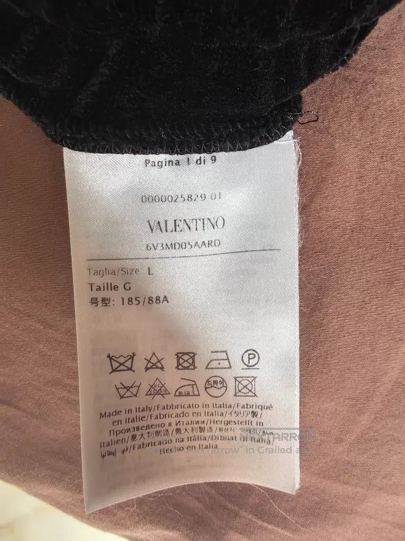 Valentino Valentino Black velvet slacks Size US 34 / EU 50 - 2 Thumbnail