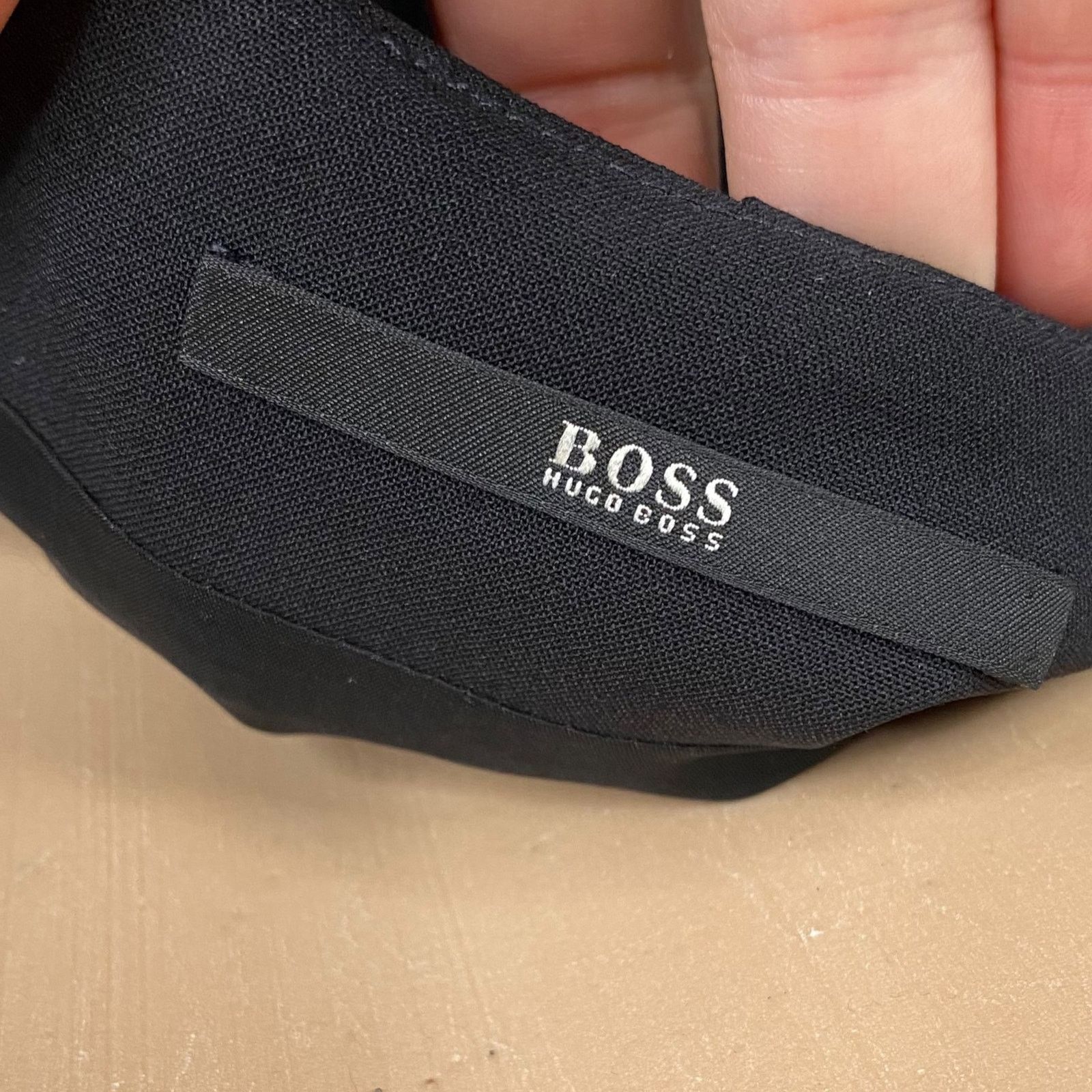 Hugo Boss Hugo Boss Valbone Black Mixed Classic Pencil Skirt SZ 6 Size 28" / US 6 / IT 42 - 7 Thumbnail