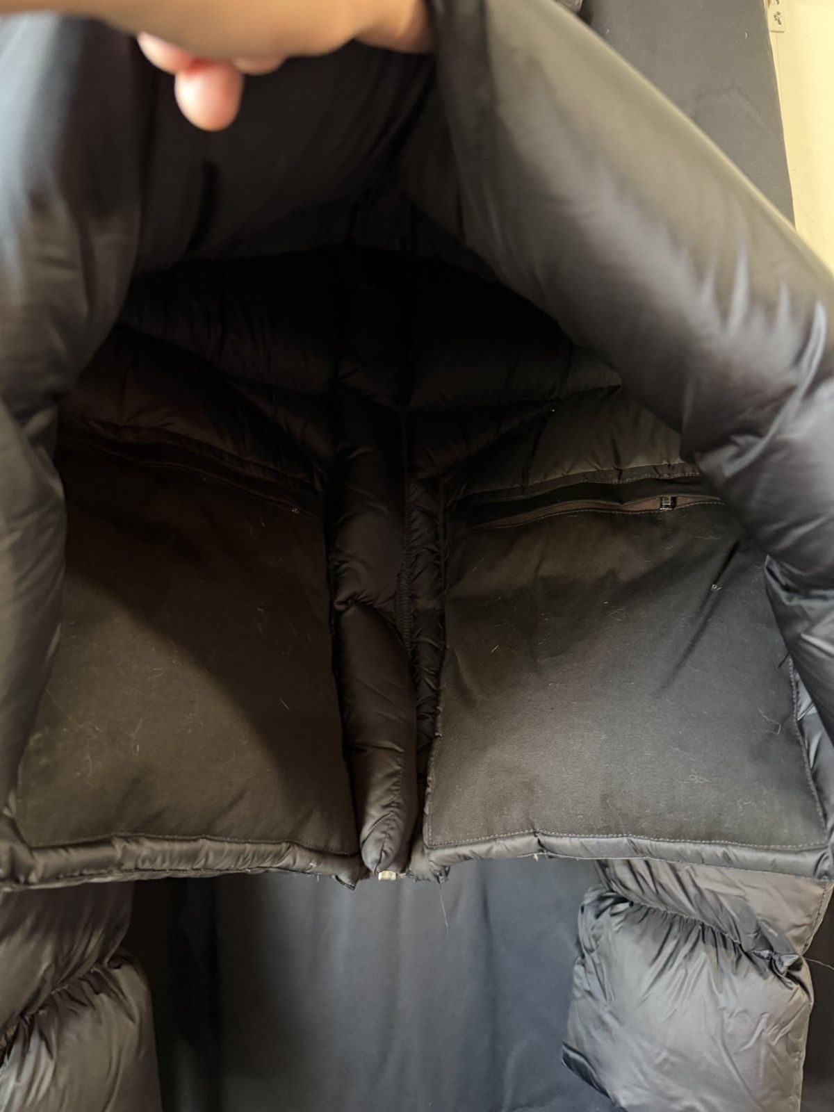 Rick Owens Rick Owens Goose Down Asymmetric Zipper Mountain Puffer Size US S / EU 44-46 / 1 - 6 Thumbnail