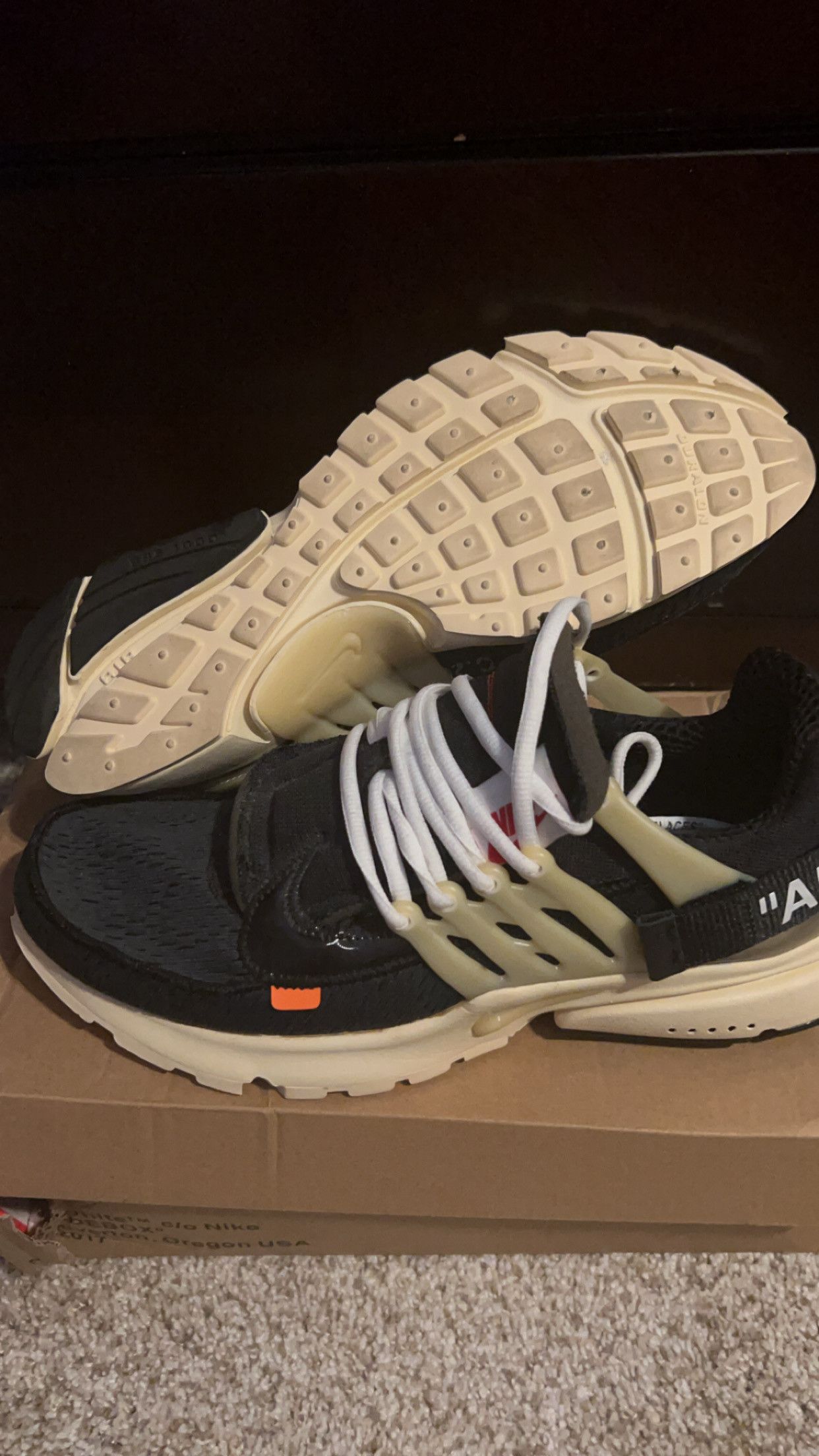 Nike × Off-White Nike Off White presto the ten Size US 11 / EU 44 - 3 Thumbnail