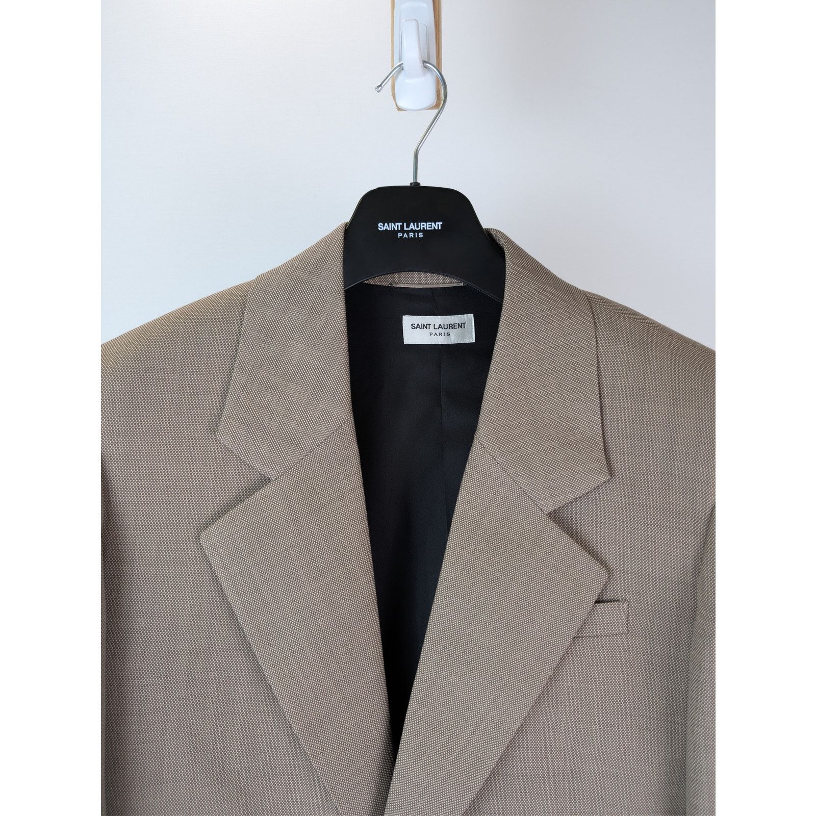 Saint Laurent Paris o1rshd1 Blazer / Veste Sue Caviar Jacket in Brown Size US M / EU 48-50 / 2 - 6 Thumbnail