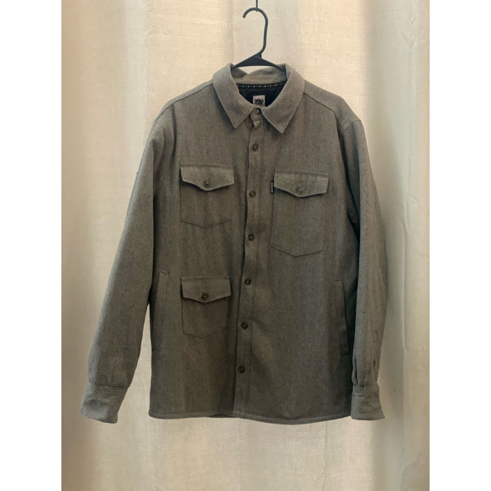 IN4MATION vtg IN4MATION Wool Shirt Jacket m large Size US L / EU 52-54 / 3 - 12 Thumbnail