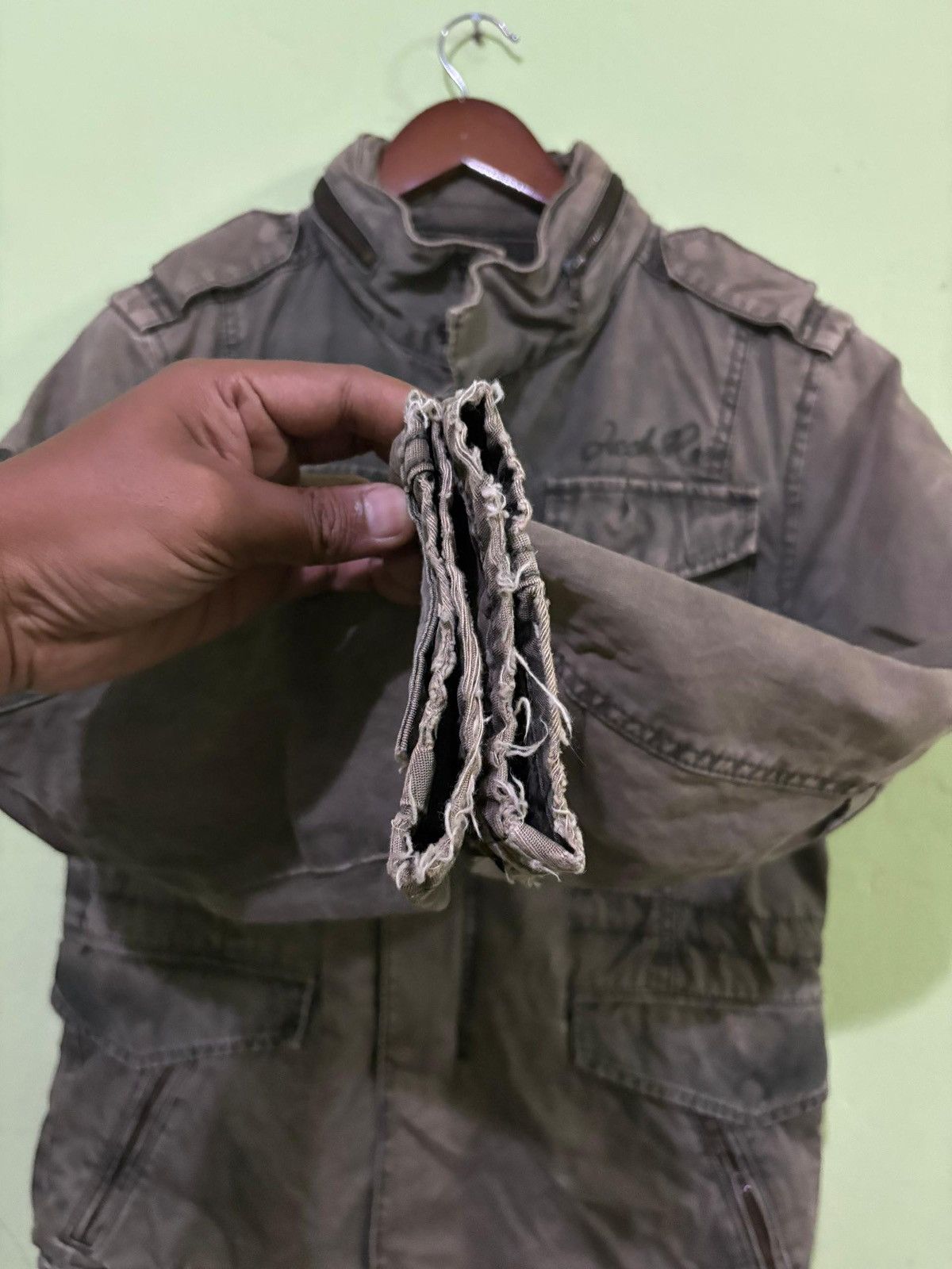 14th Addiction × JACKROSE Jack Rose M65 Field Jacket Distressed Military fashion Size US M / EU 48-50 / 2 - 4 Thumbnail